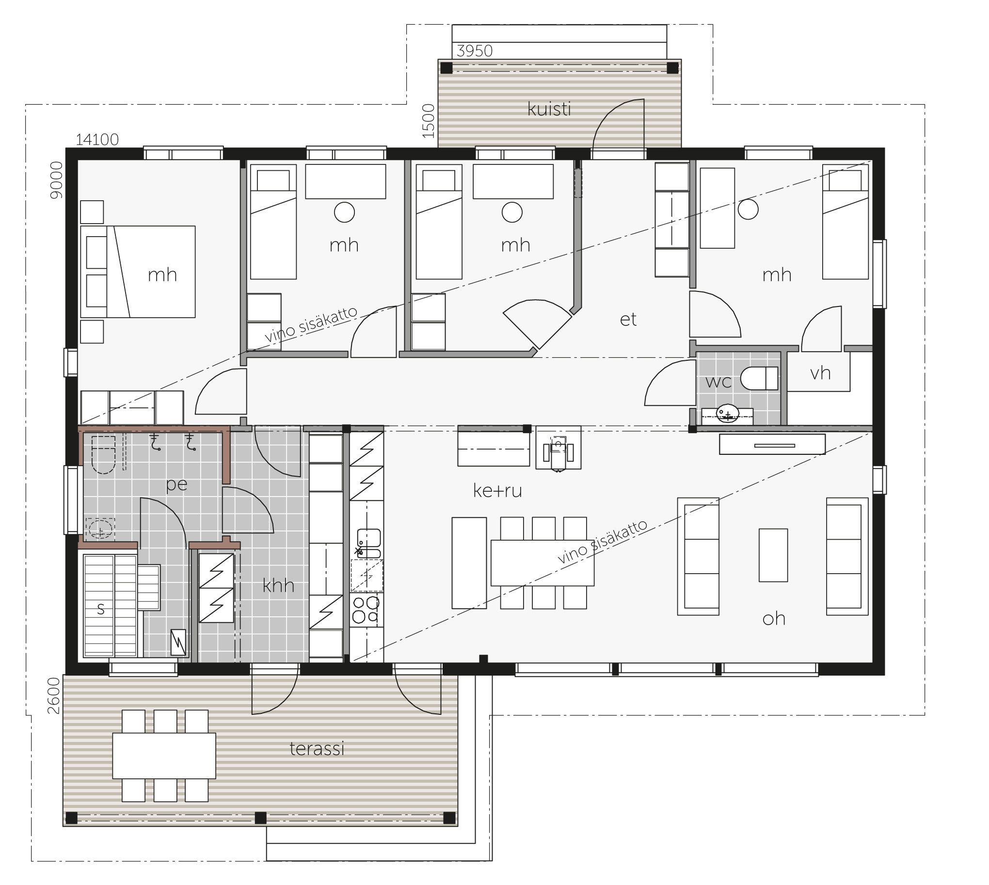 Aavalahti C floor plan 1