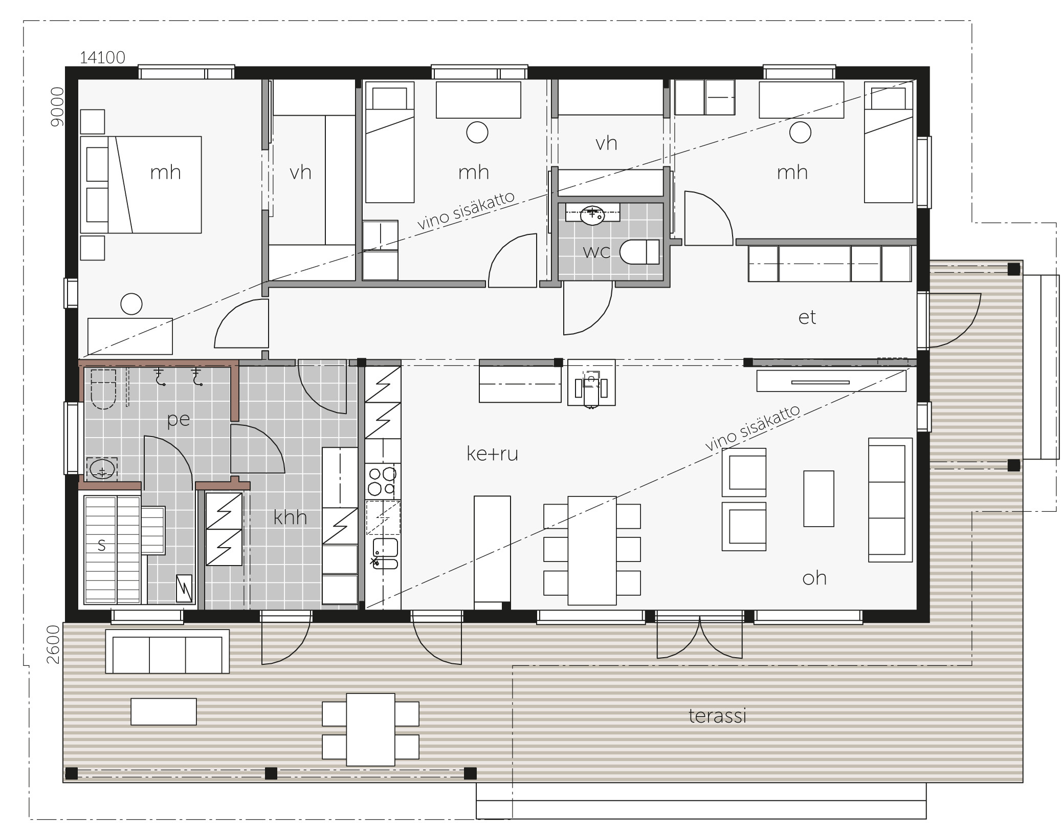 Aavalahti D floor plan 1
