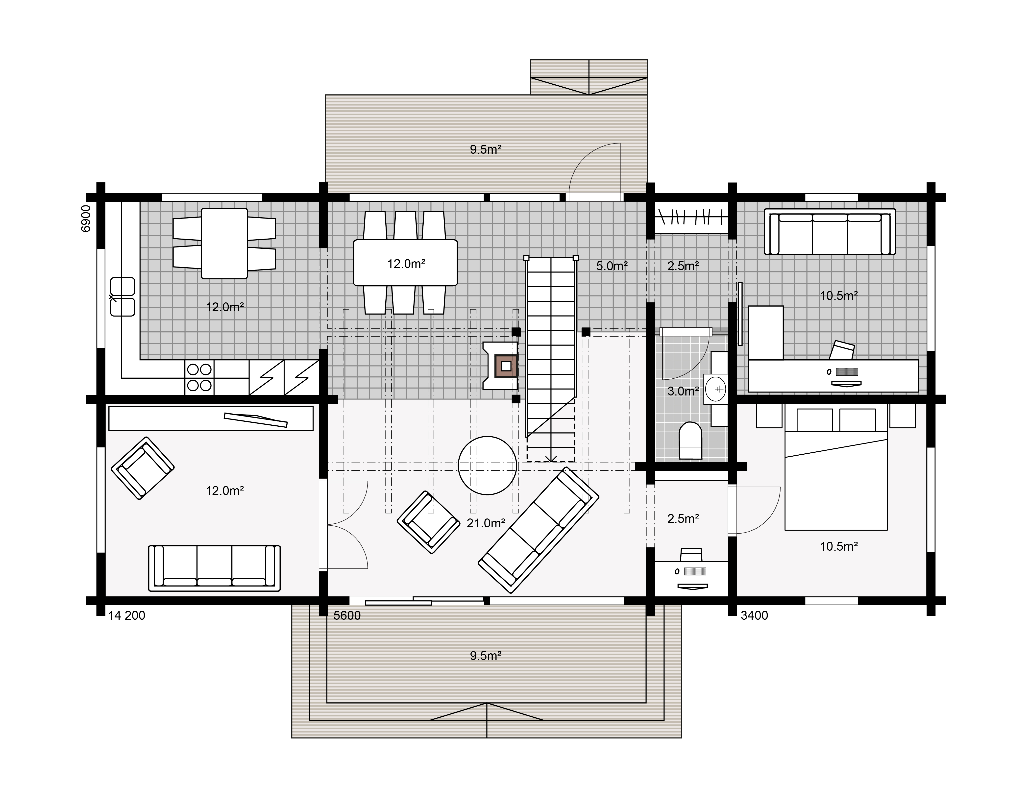 Apertus Vis 161 floor plan 1