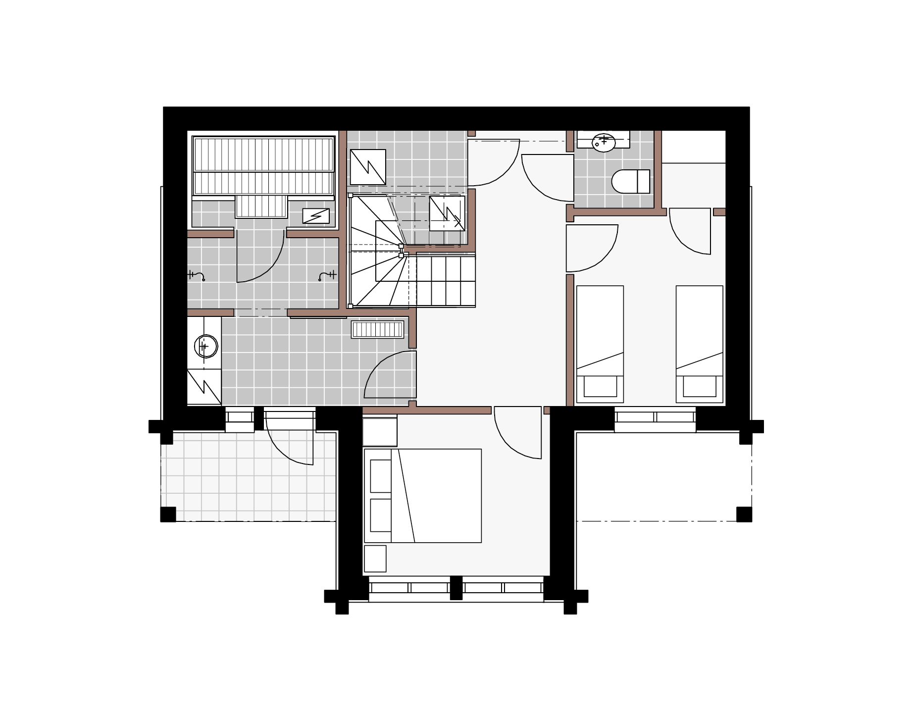 Aspen A floor plan 1