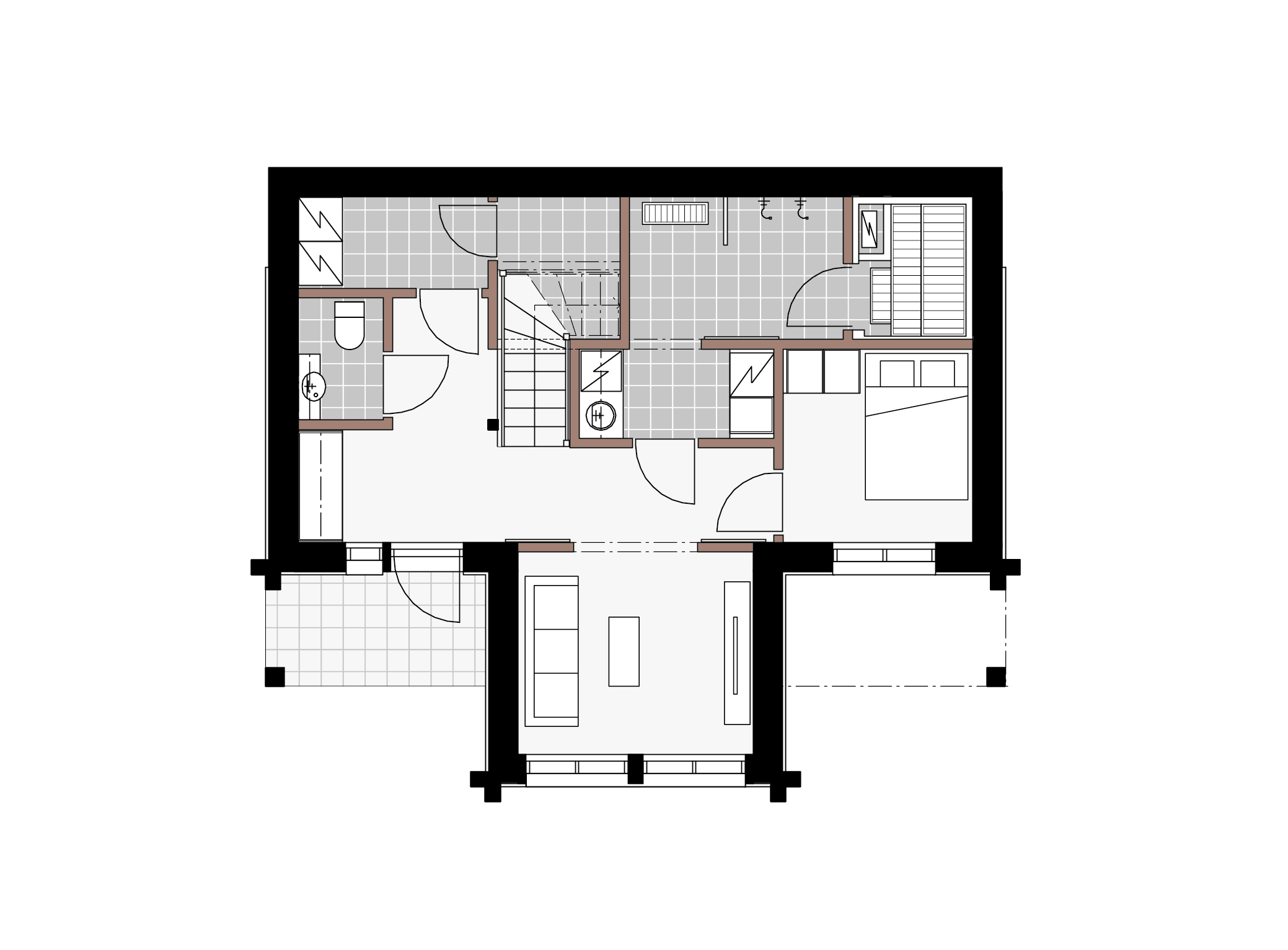 Aspen B floor plan 1