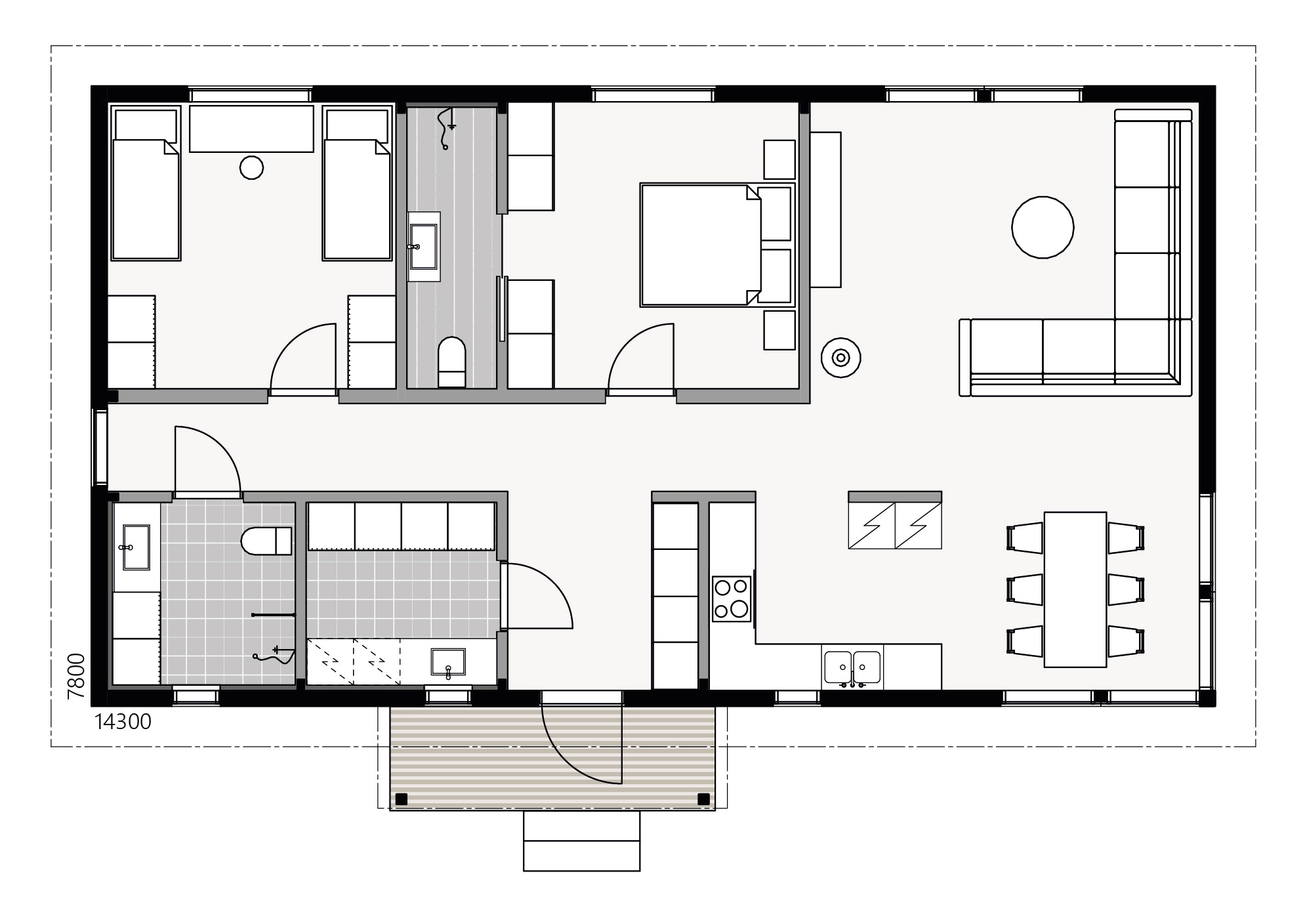 CREA 108 B floor plan 1