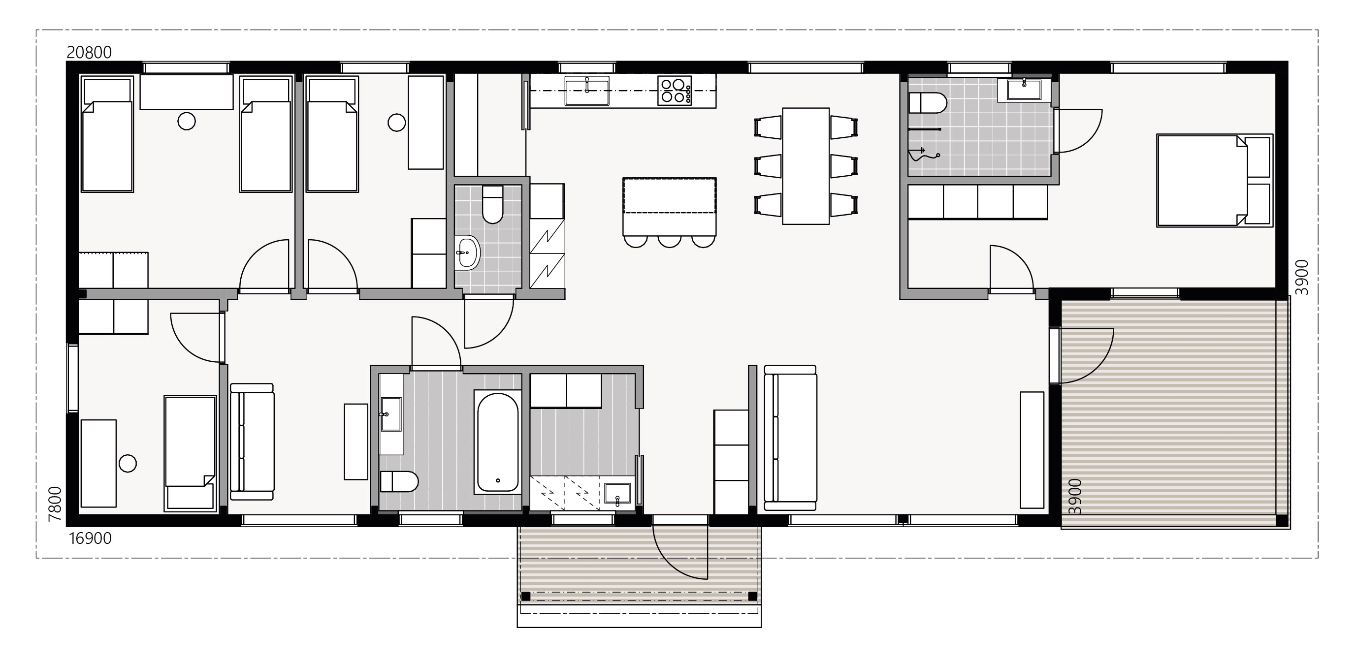 CREA 143 C floor plan 1