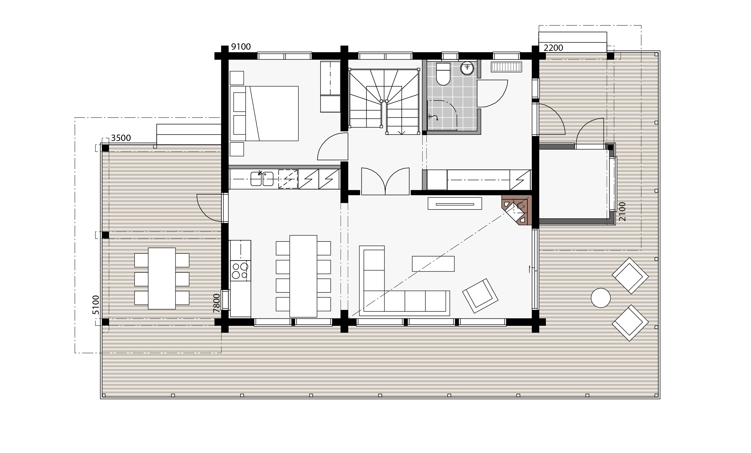 ChamonixB floor plan 1