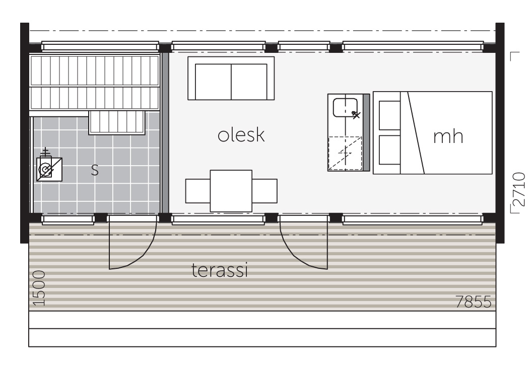 Glass House 25F floor plan 1