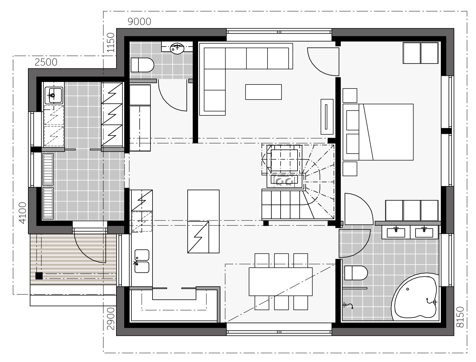 Hansa floor plan 1