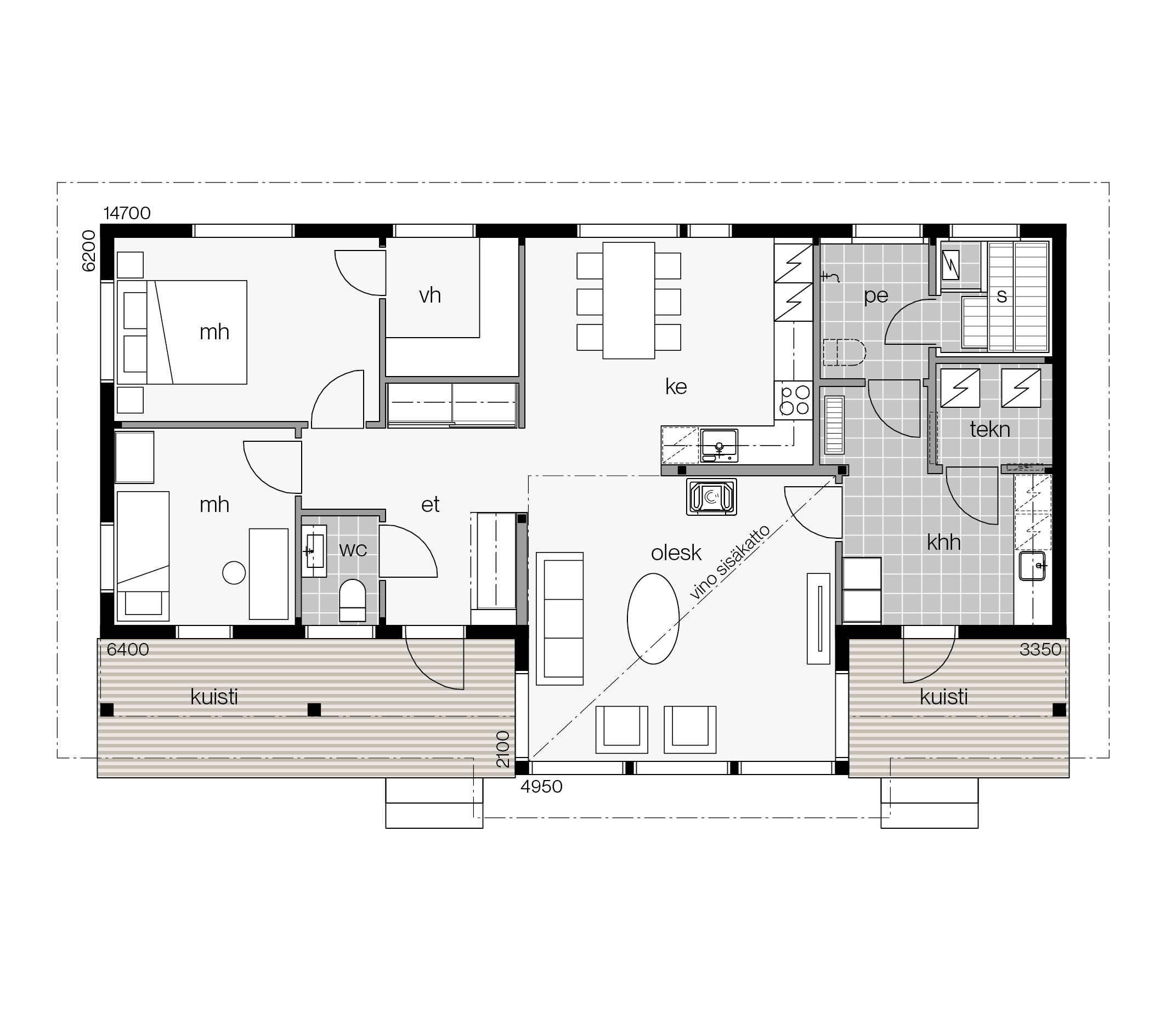 Kajastus 106A floor plan 1