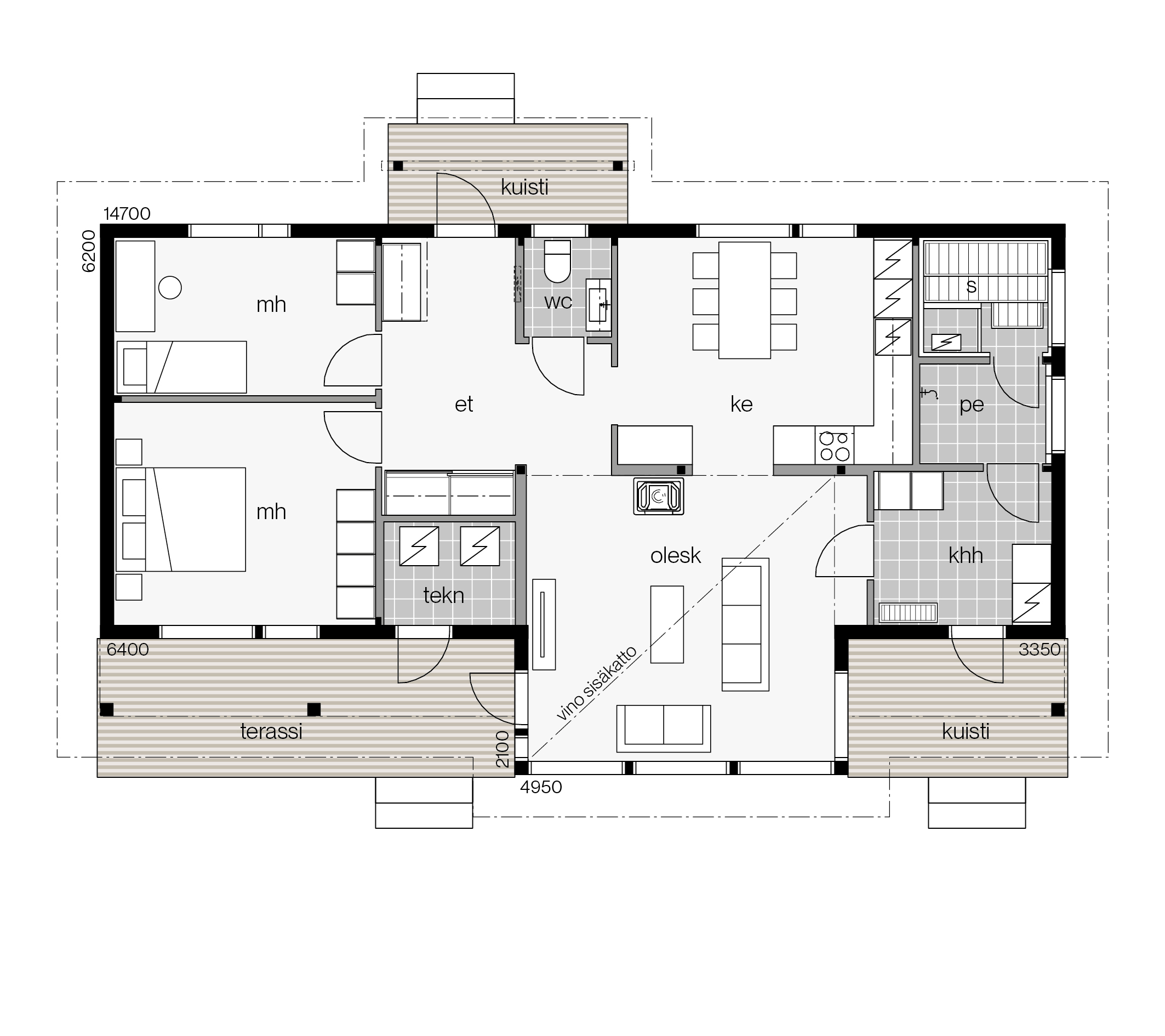Kajastus 106B floor plan 1