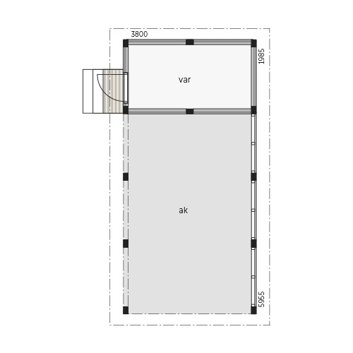 glass house autokatos 1 floor plan 1