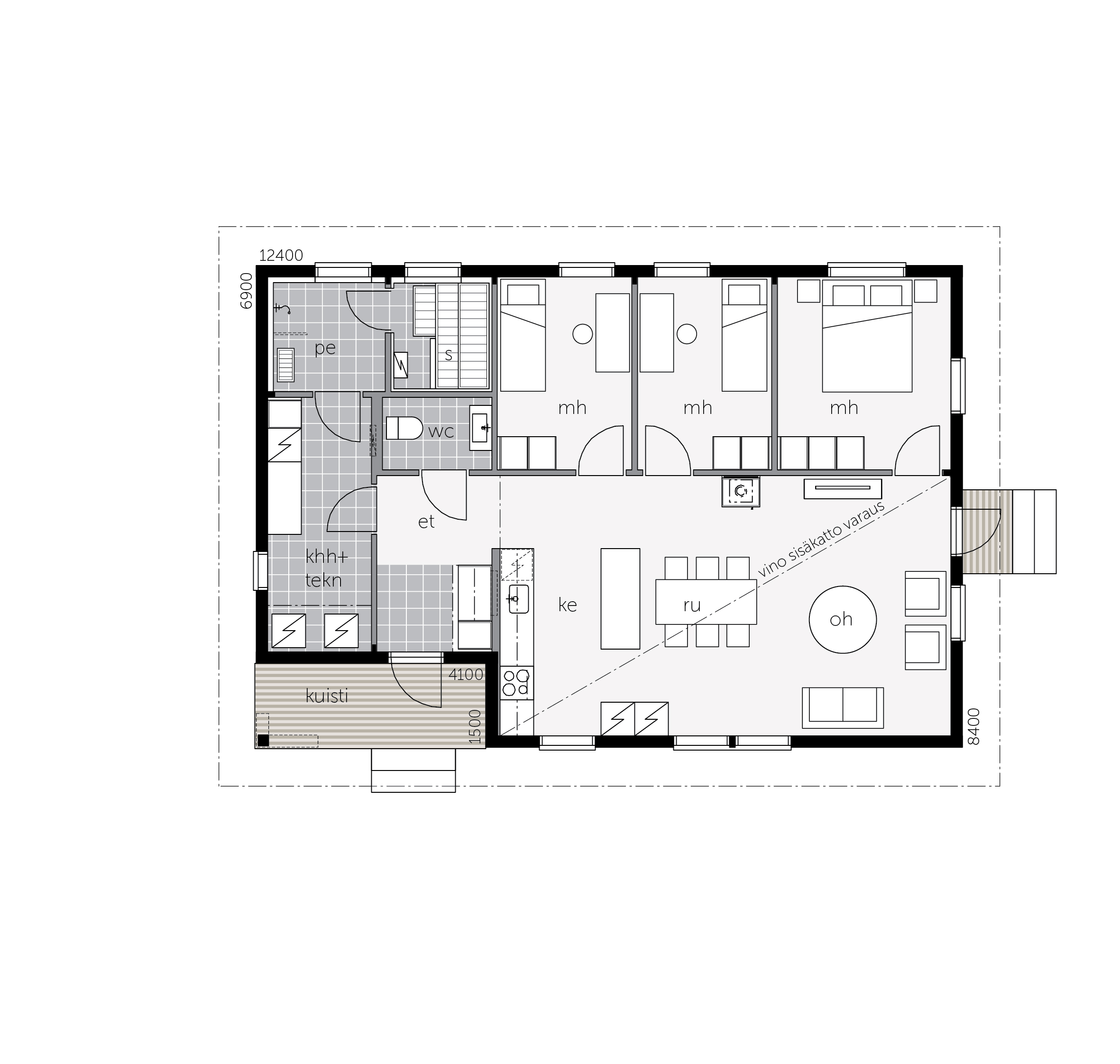 My House 102 A pohjakuva 1