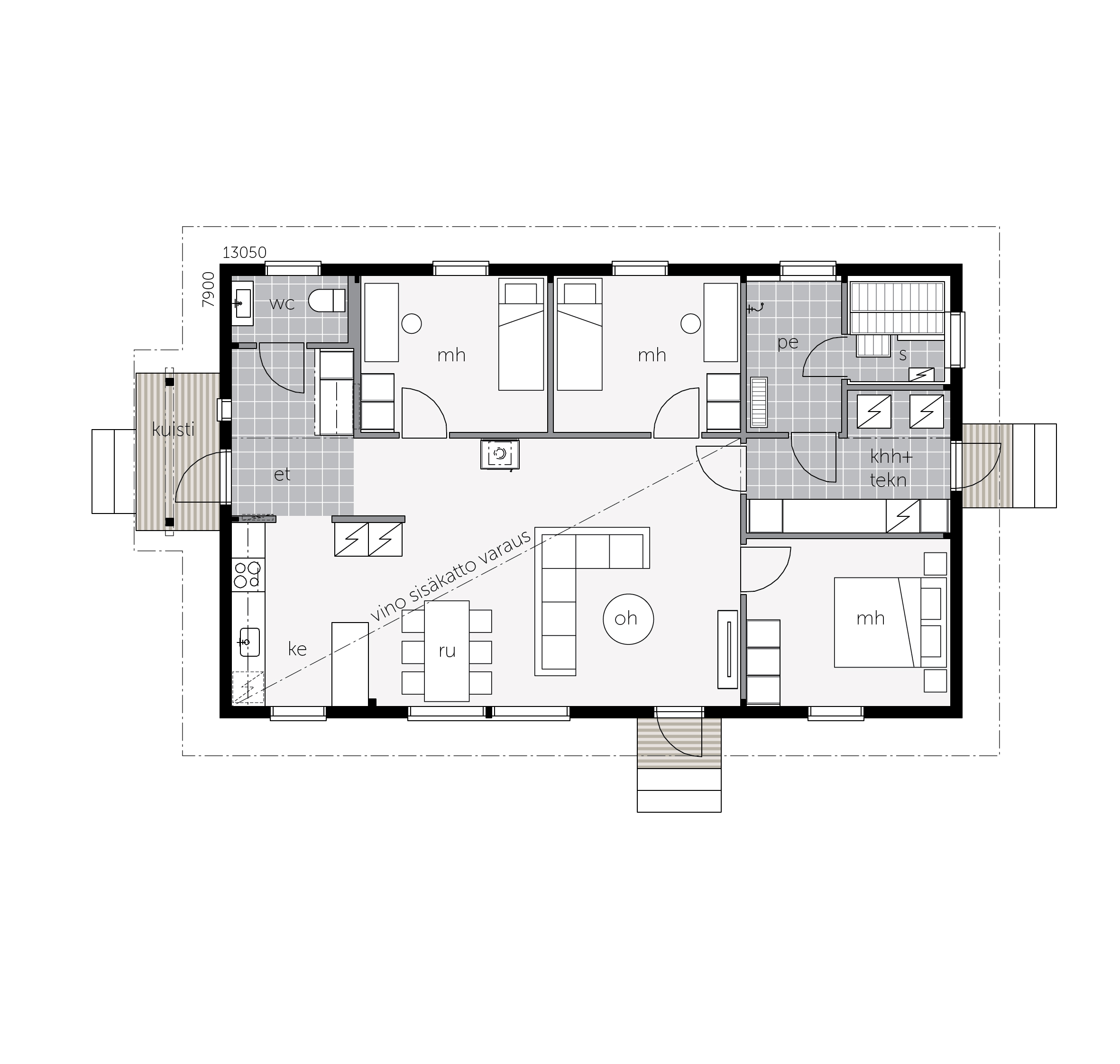 My House 107 B pohjakuva 1