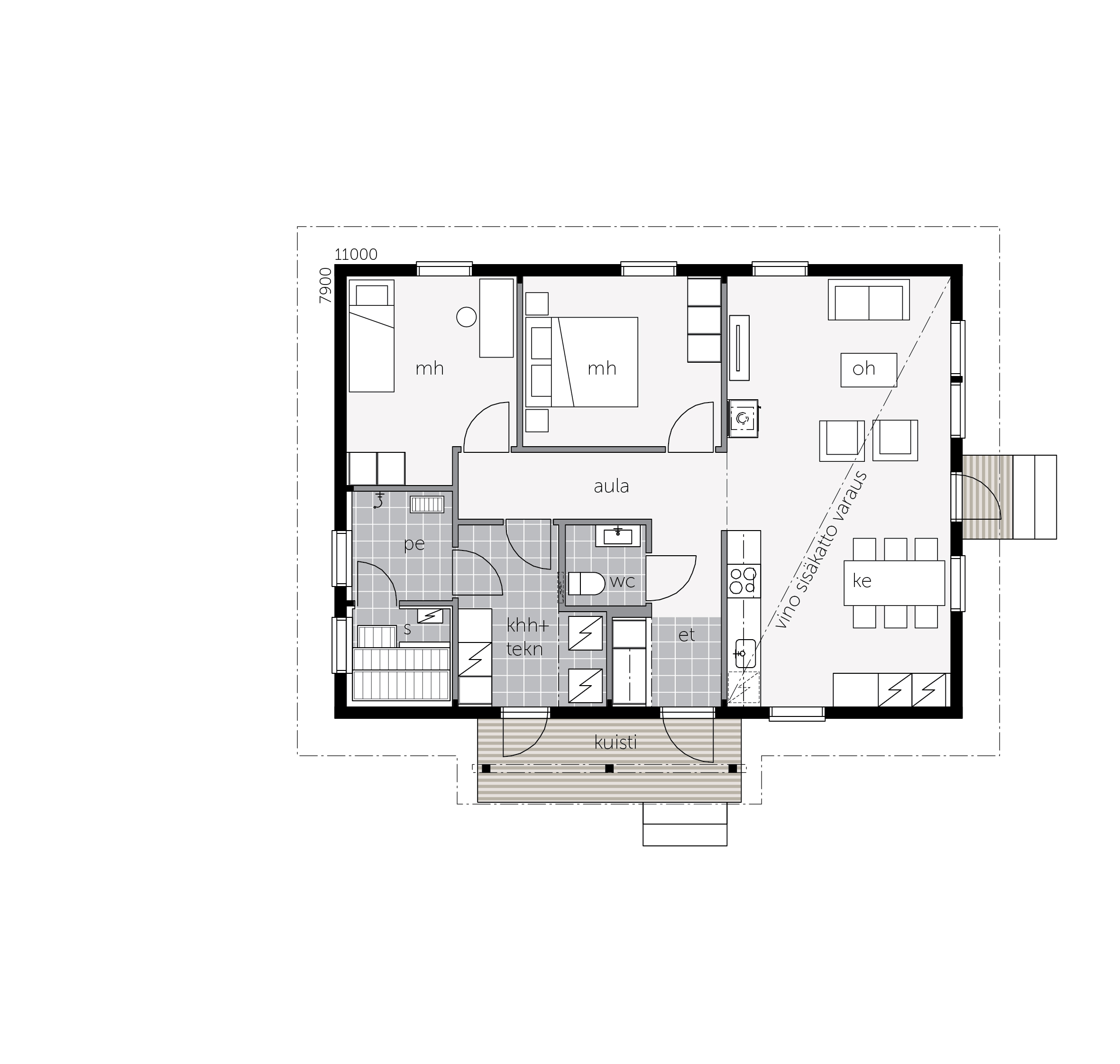 My House 91 A pohjakuva 1