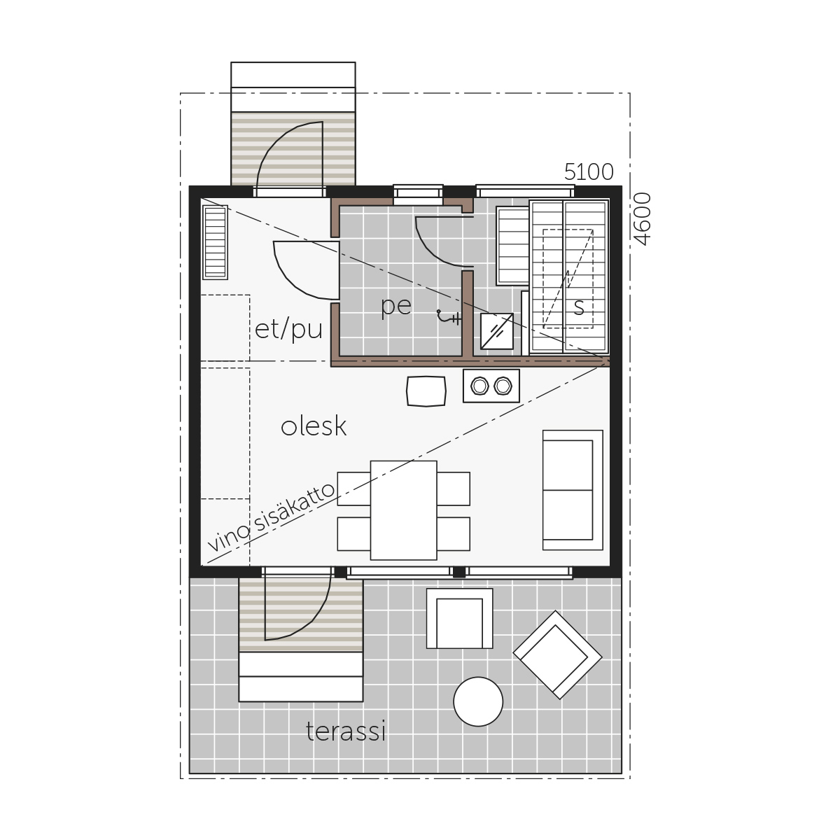 Sky House 25A pohjakuva 1