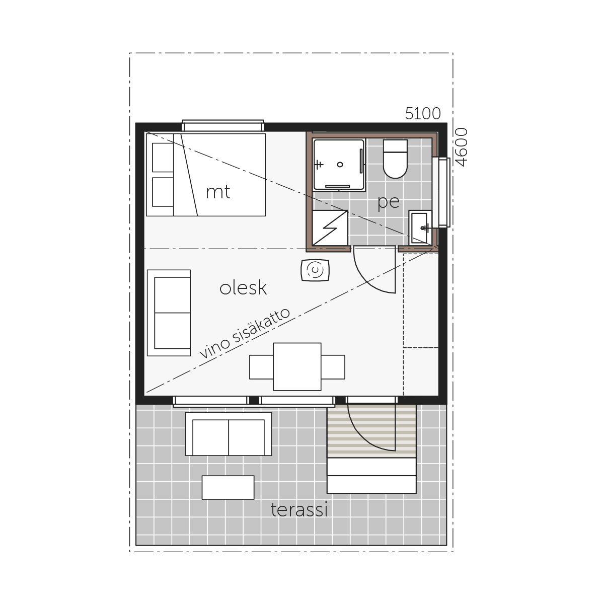 Sky House 25C pohjakuva 1