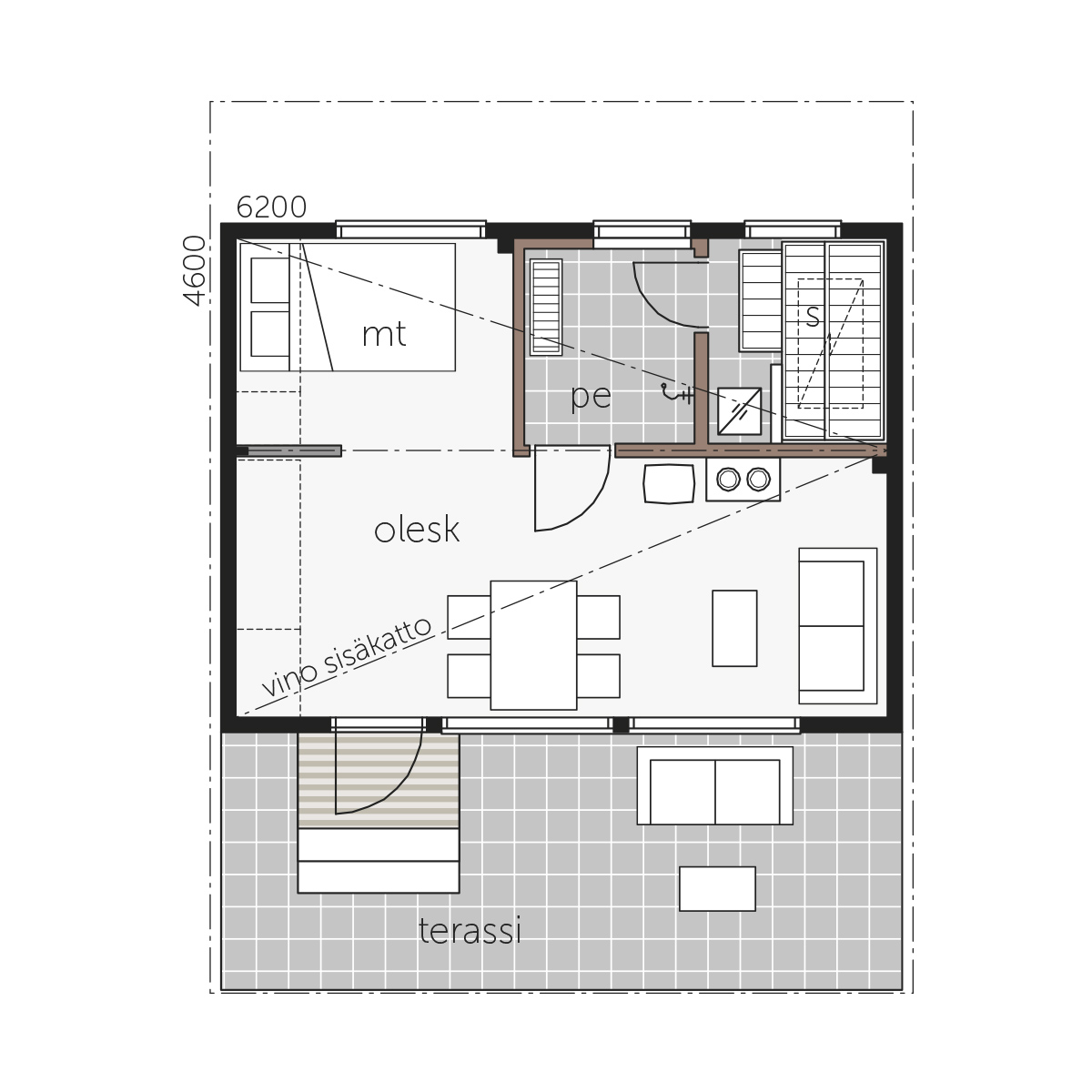 Sky House 30A floor plan 1