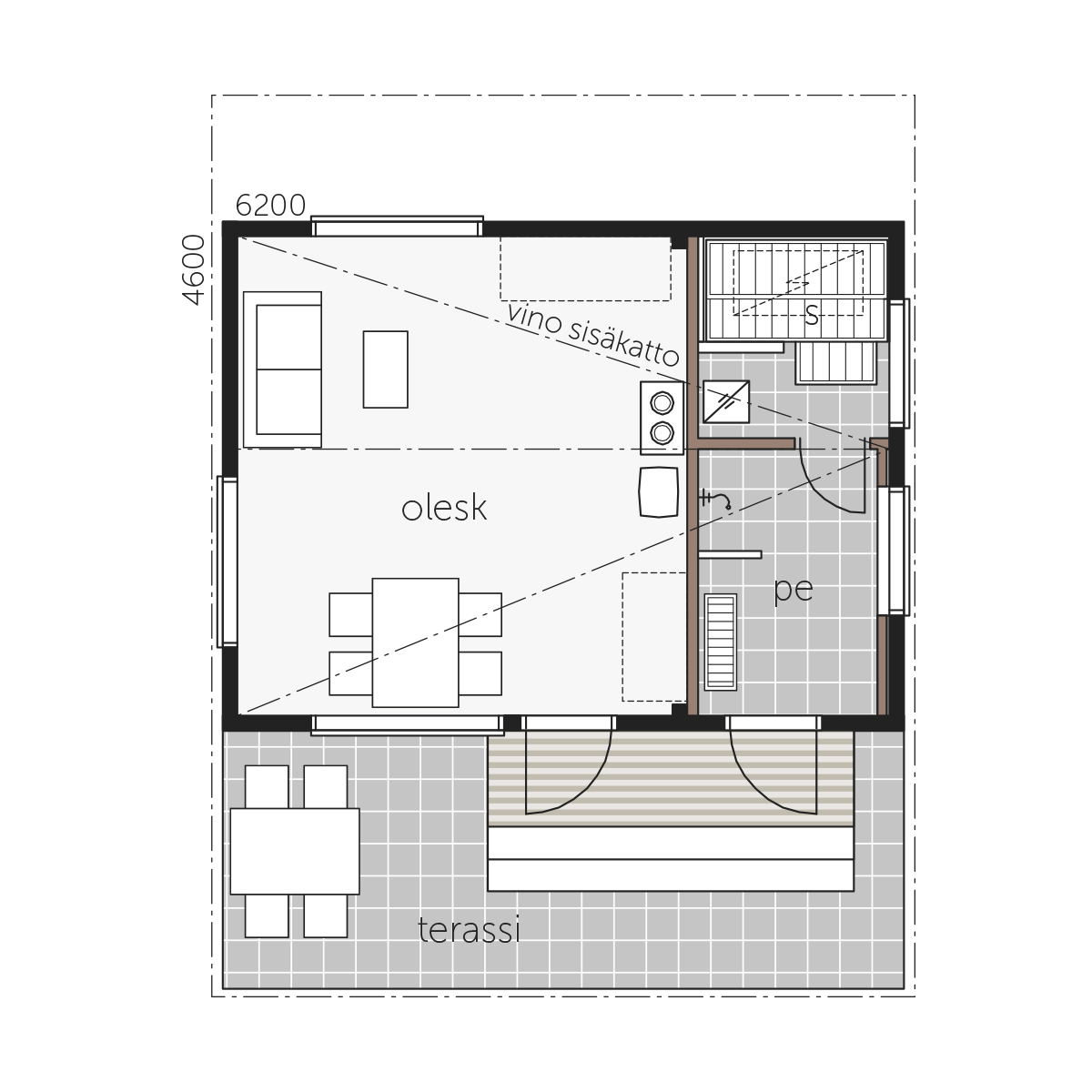 Sky House 30B pohjakuva 1