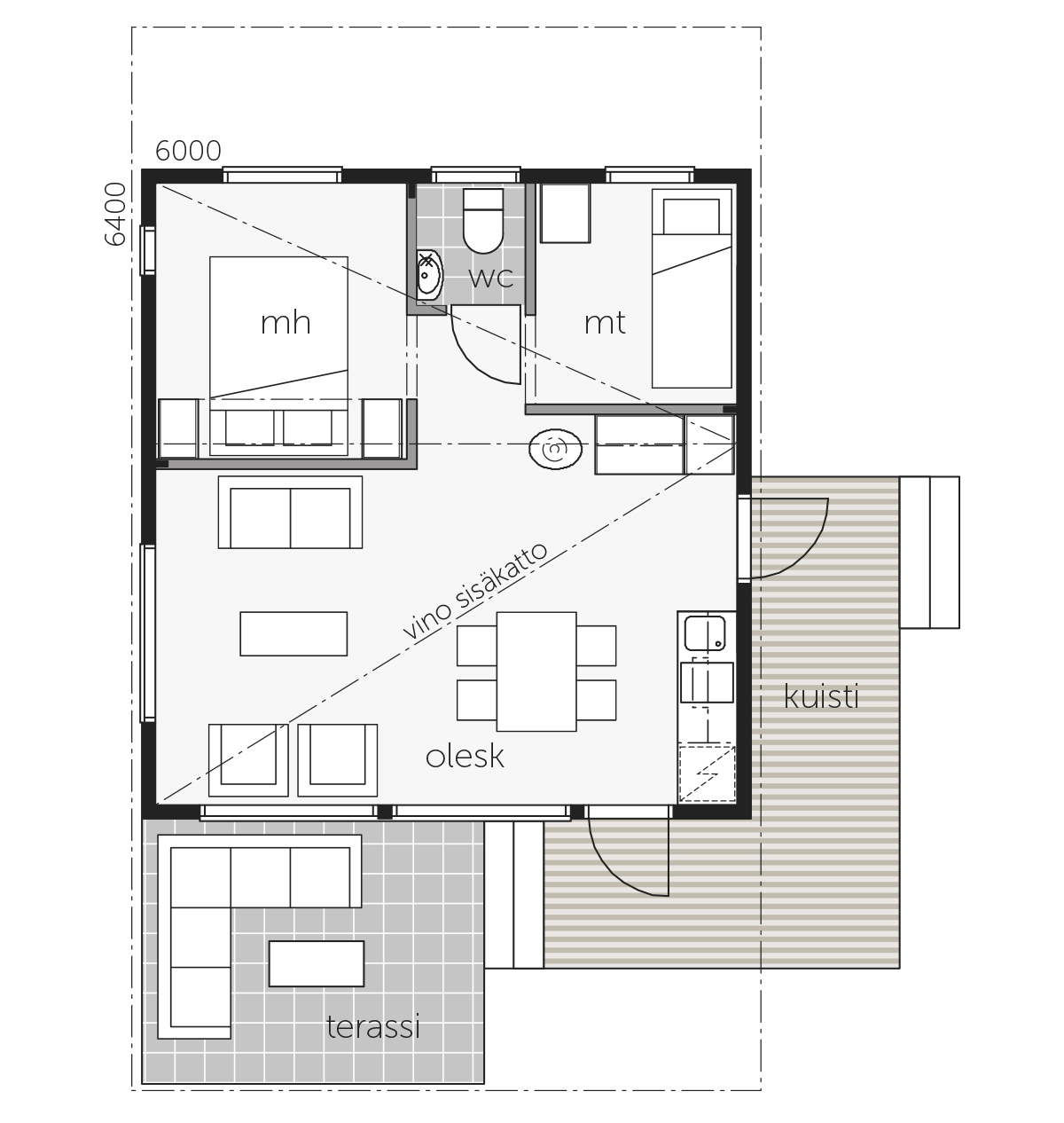 Sky House 40A pohjakuva 1