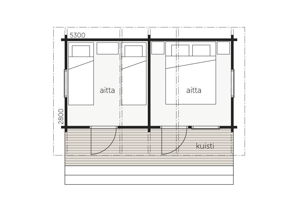 Lupiini floor plan 1
