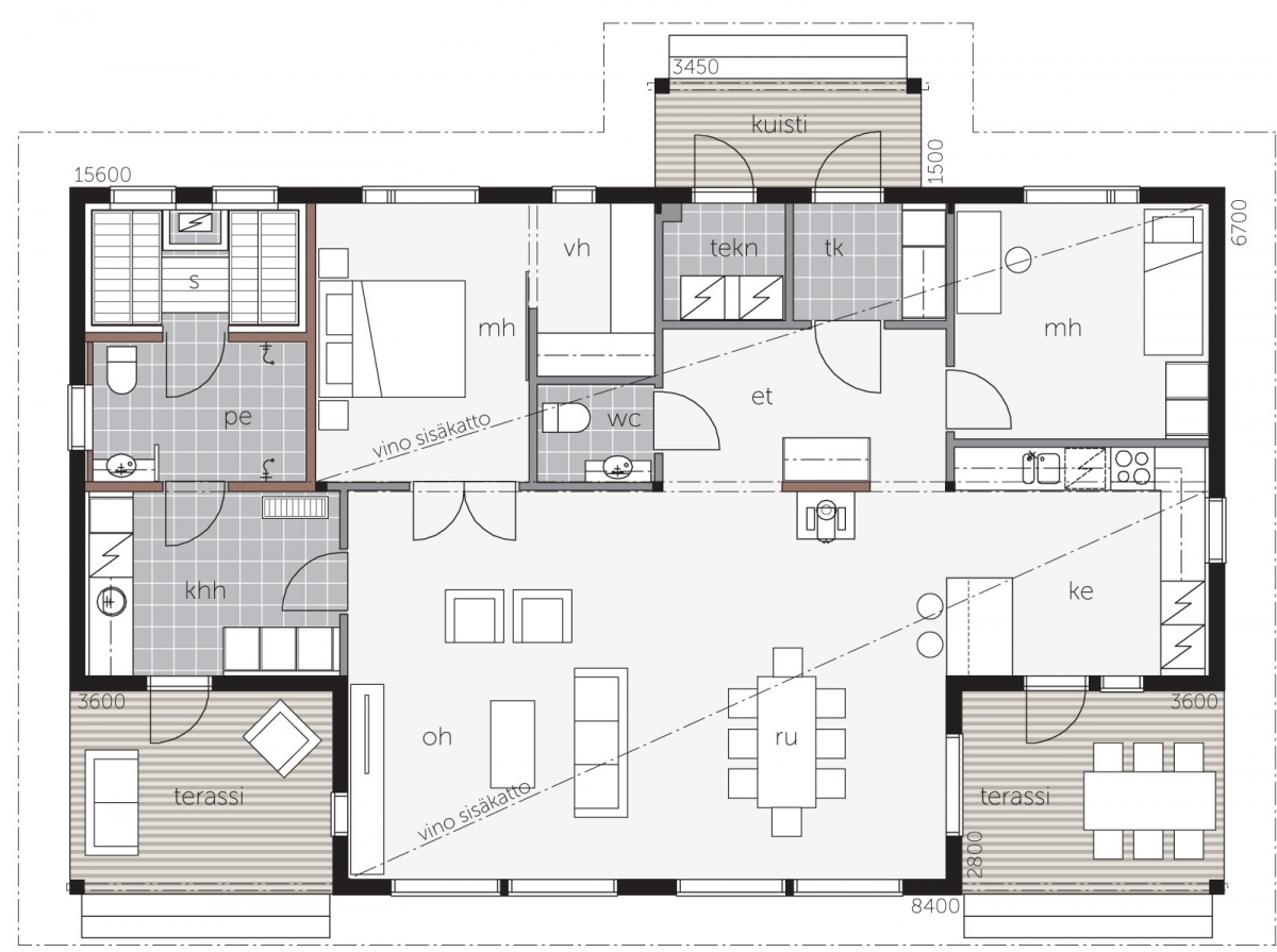 Laajalahti A floor plan 1
