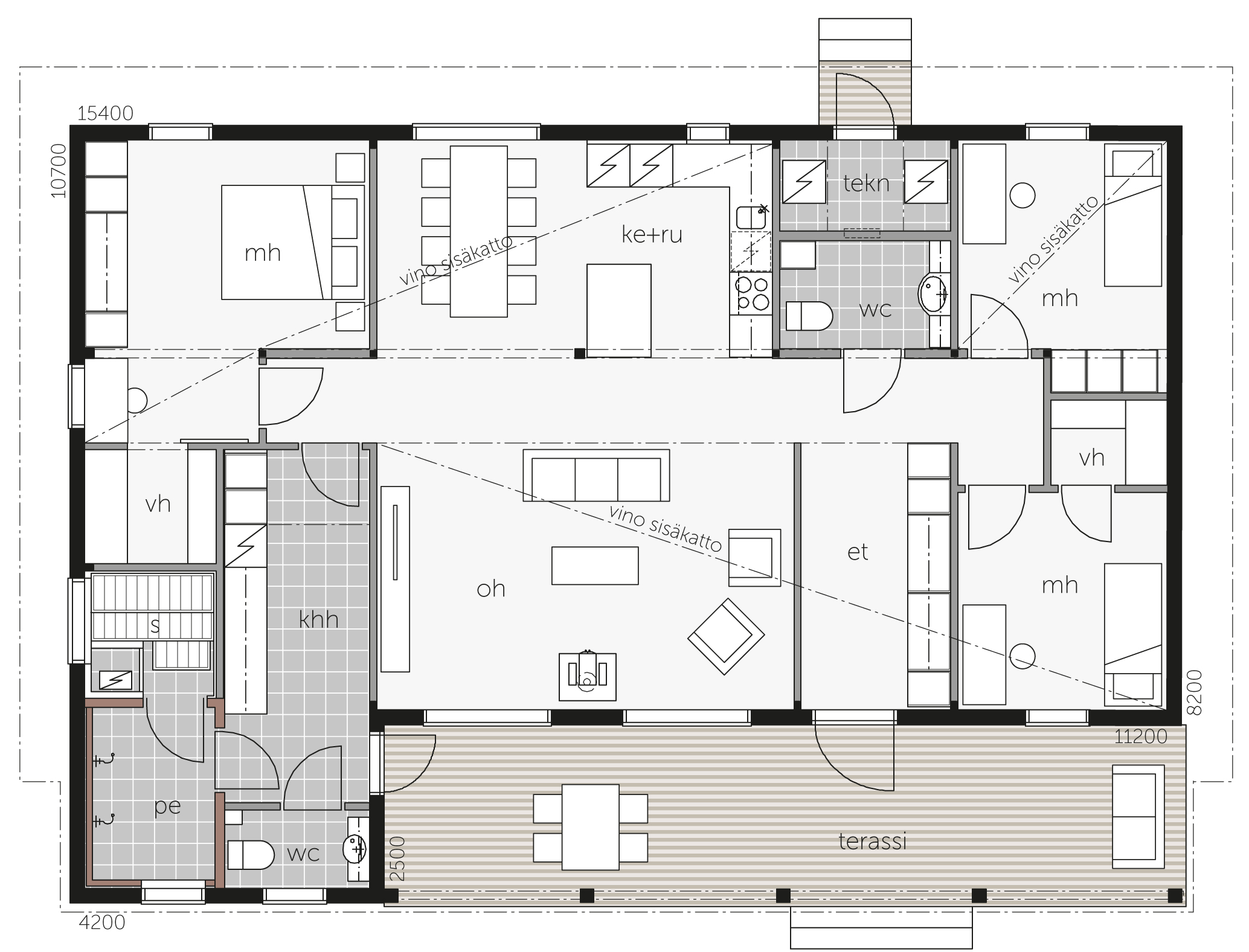 Laaksolahti B floor plan 1