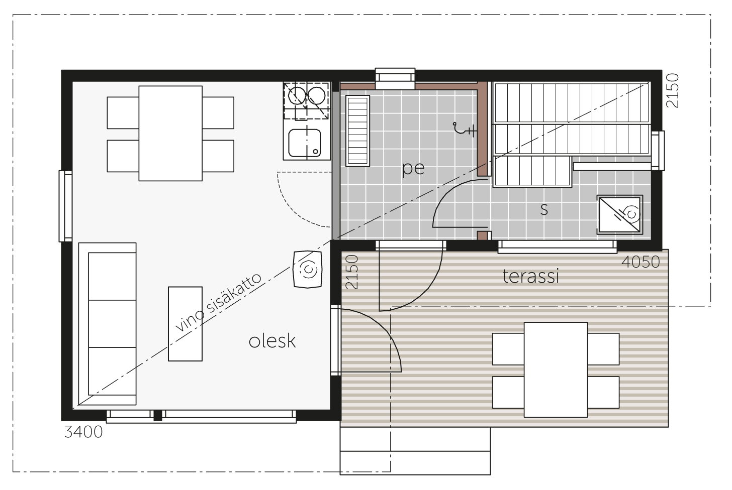Lehtoranta 25A floor plan 1