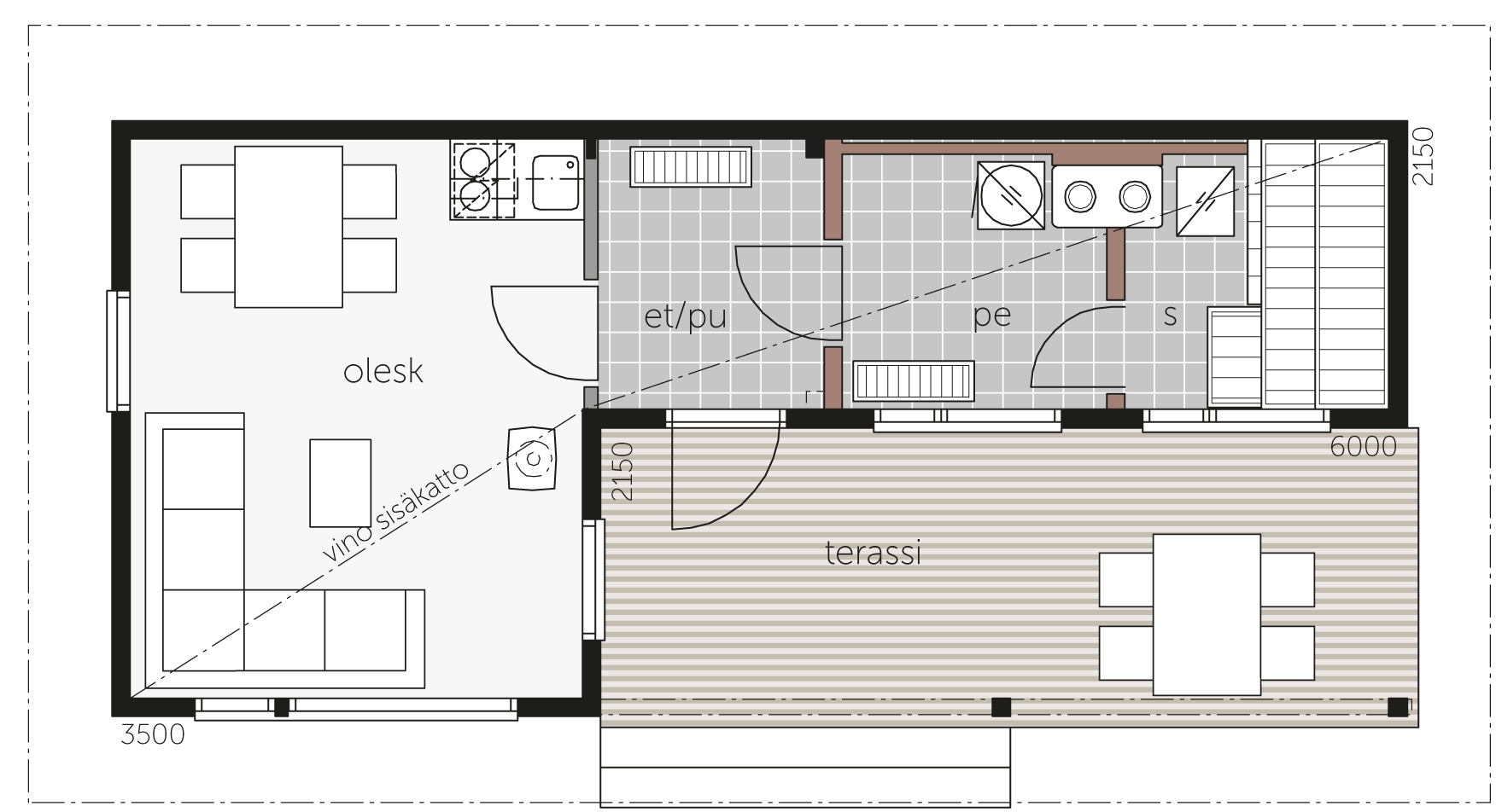 Lehtoranta 30A floor plan 1