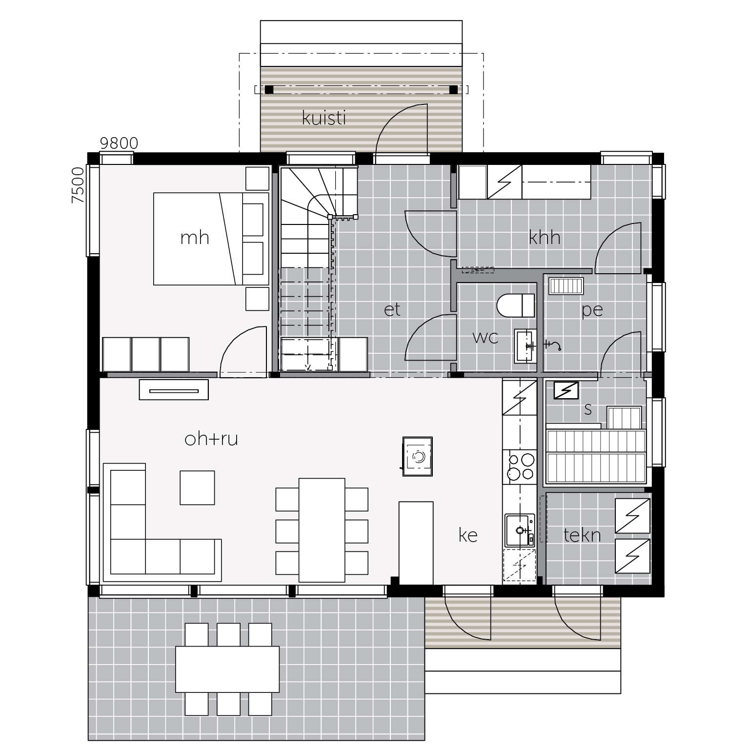 Glass House talo 120A muuttovalmis pohjakuva 1