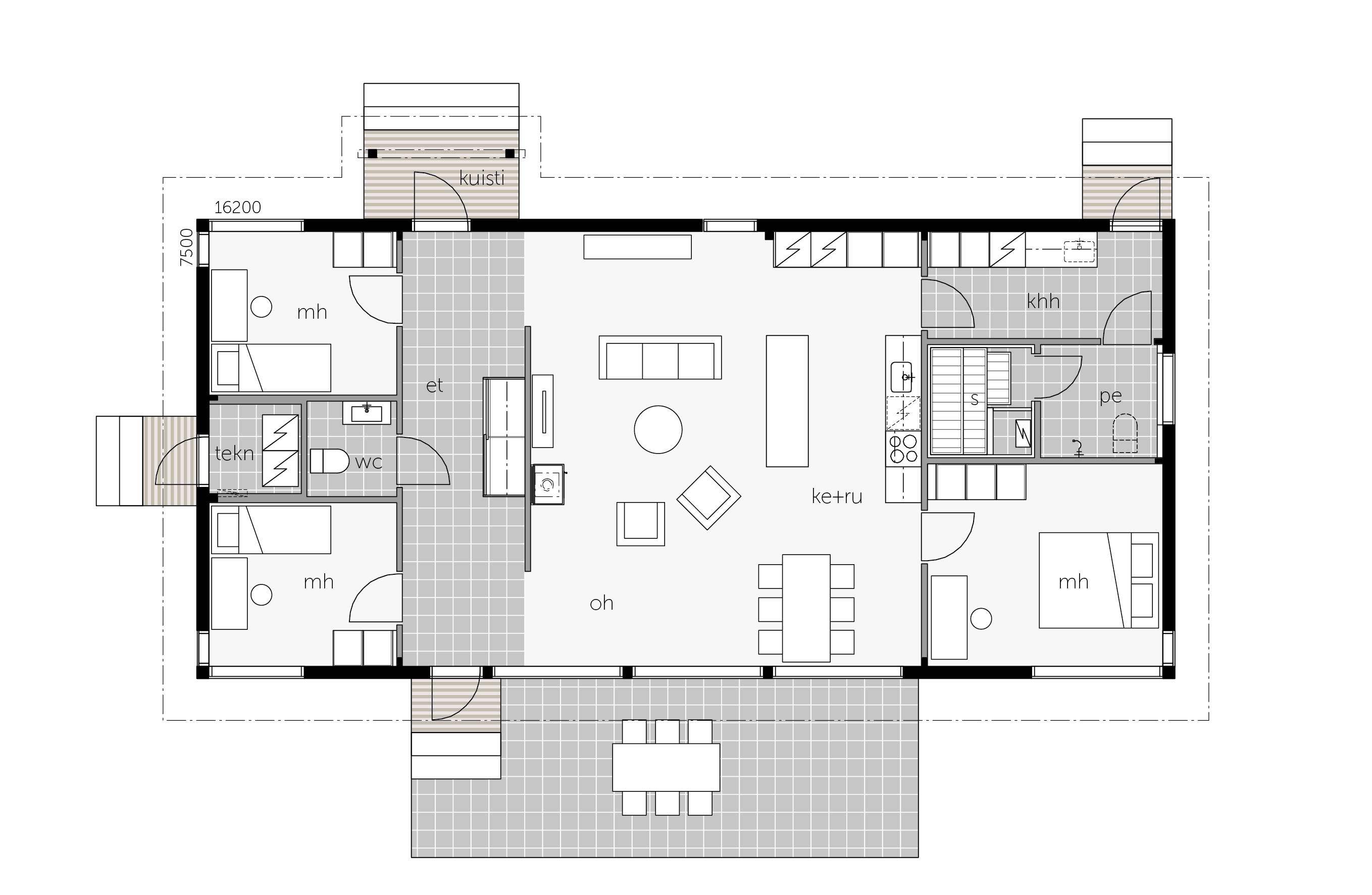 Glass House talo 126A muuttovalmis pohjakuva 1