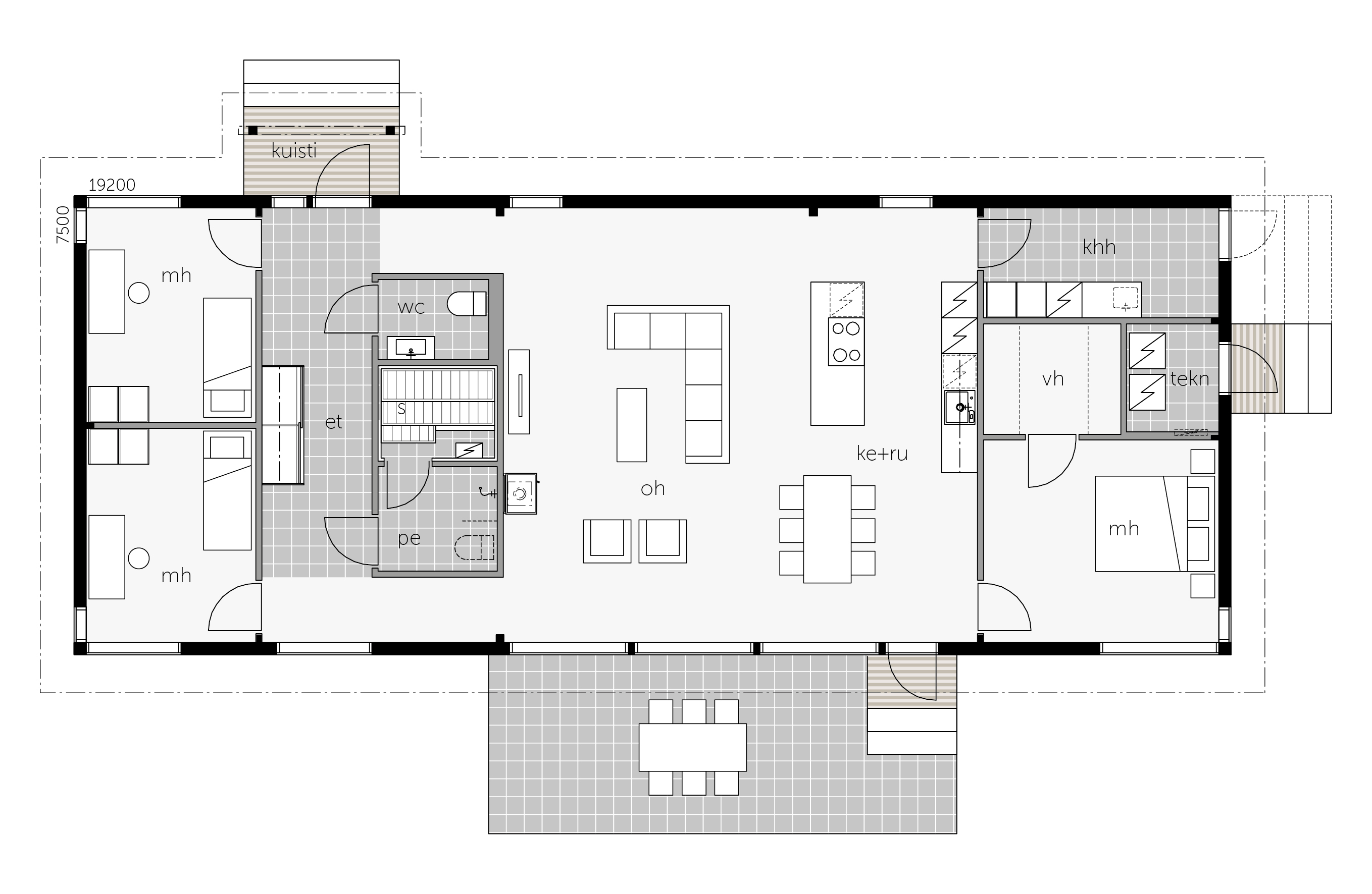 Glass House talo 150A muuttovalmis pohjakuva 1