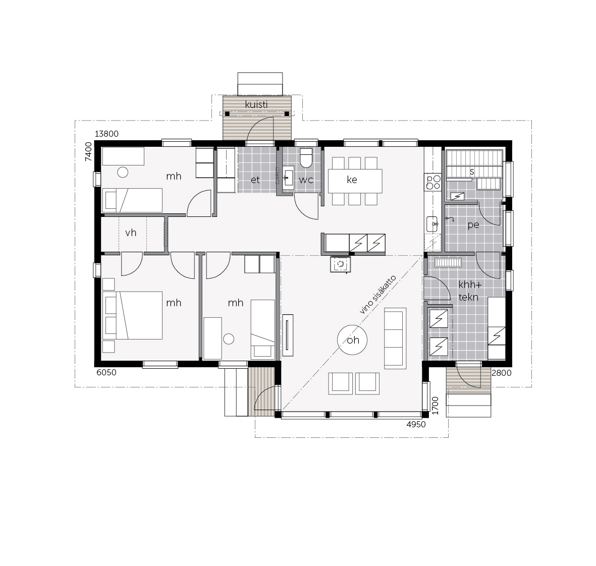 My House 115 A pohjakuva 1