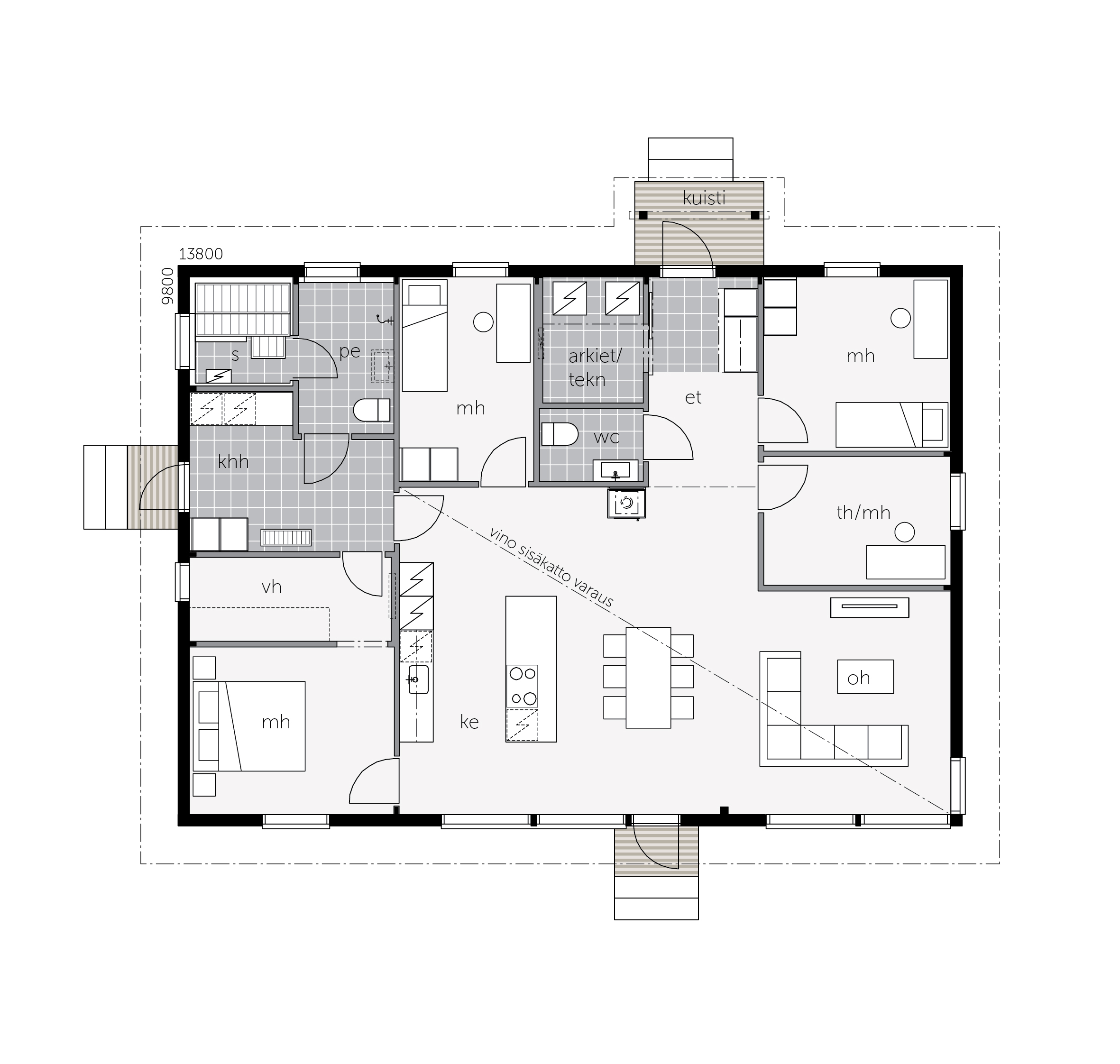 My House 140F pohjakuva 1