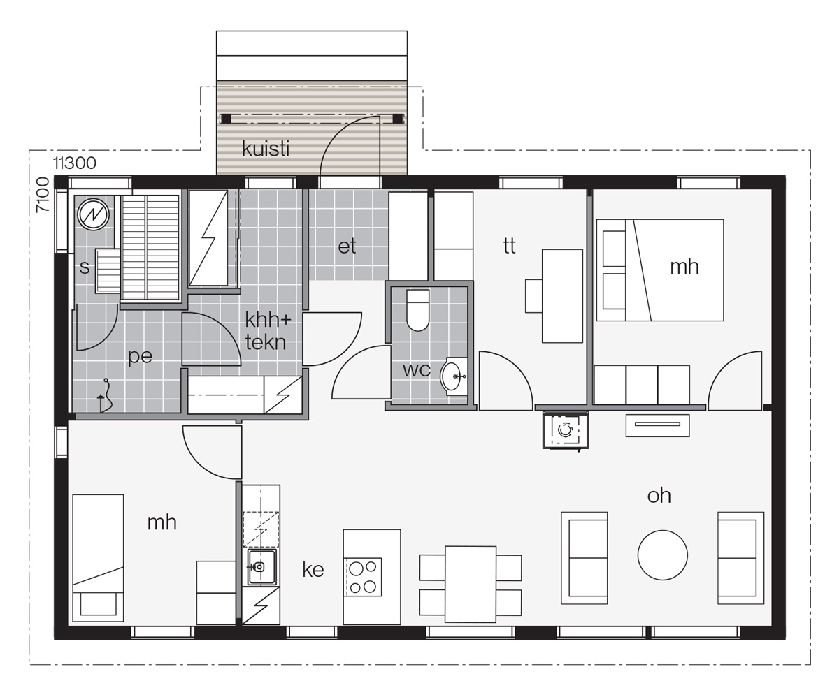 My House 84B pohjakuva 1