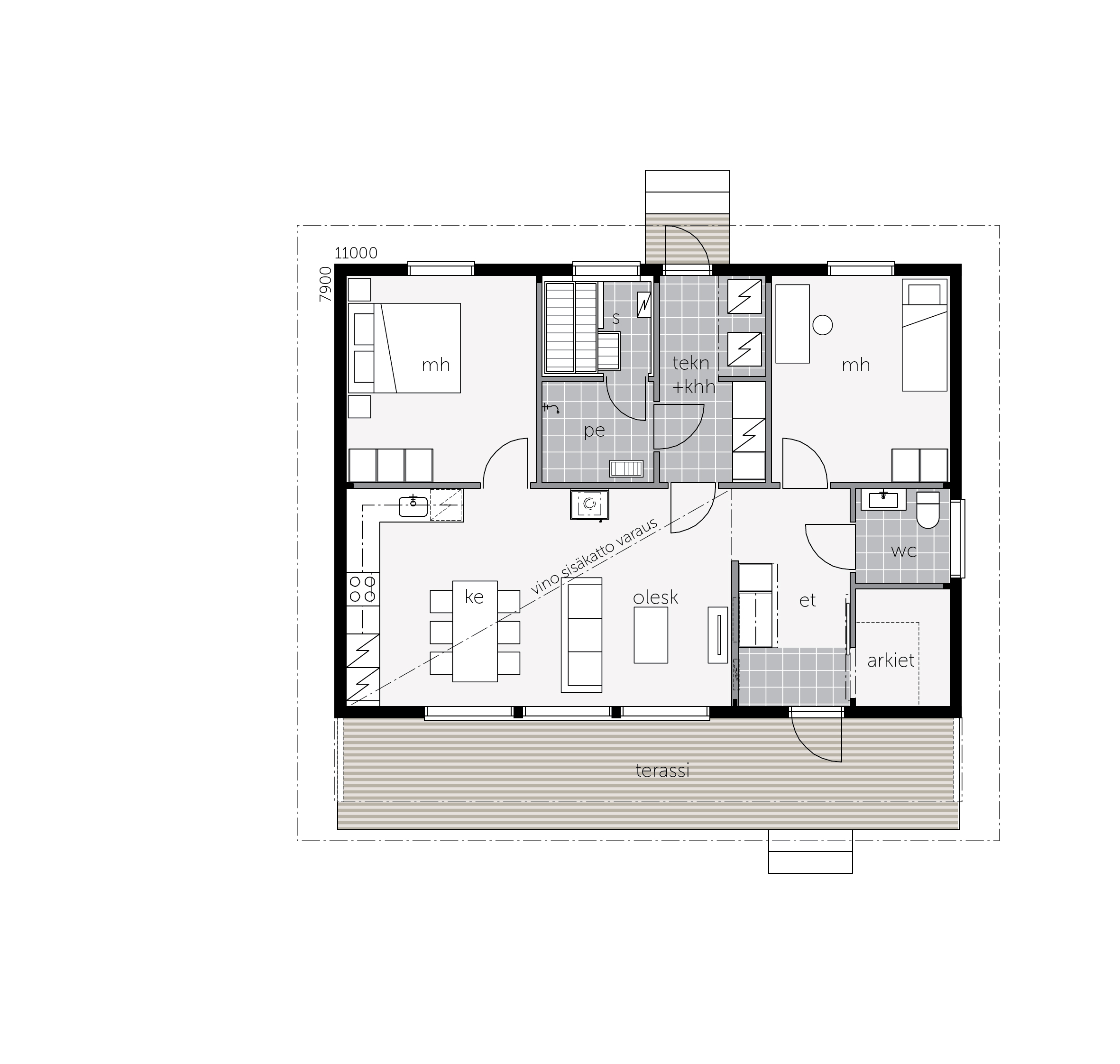 My House 91D pohjakuva 1