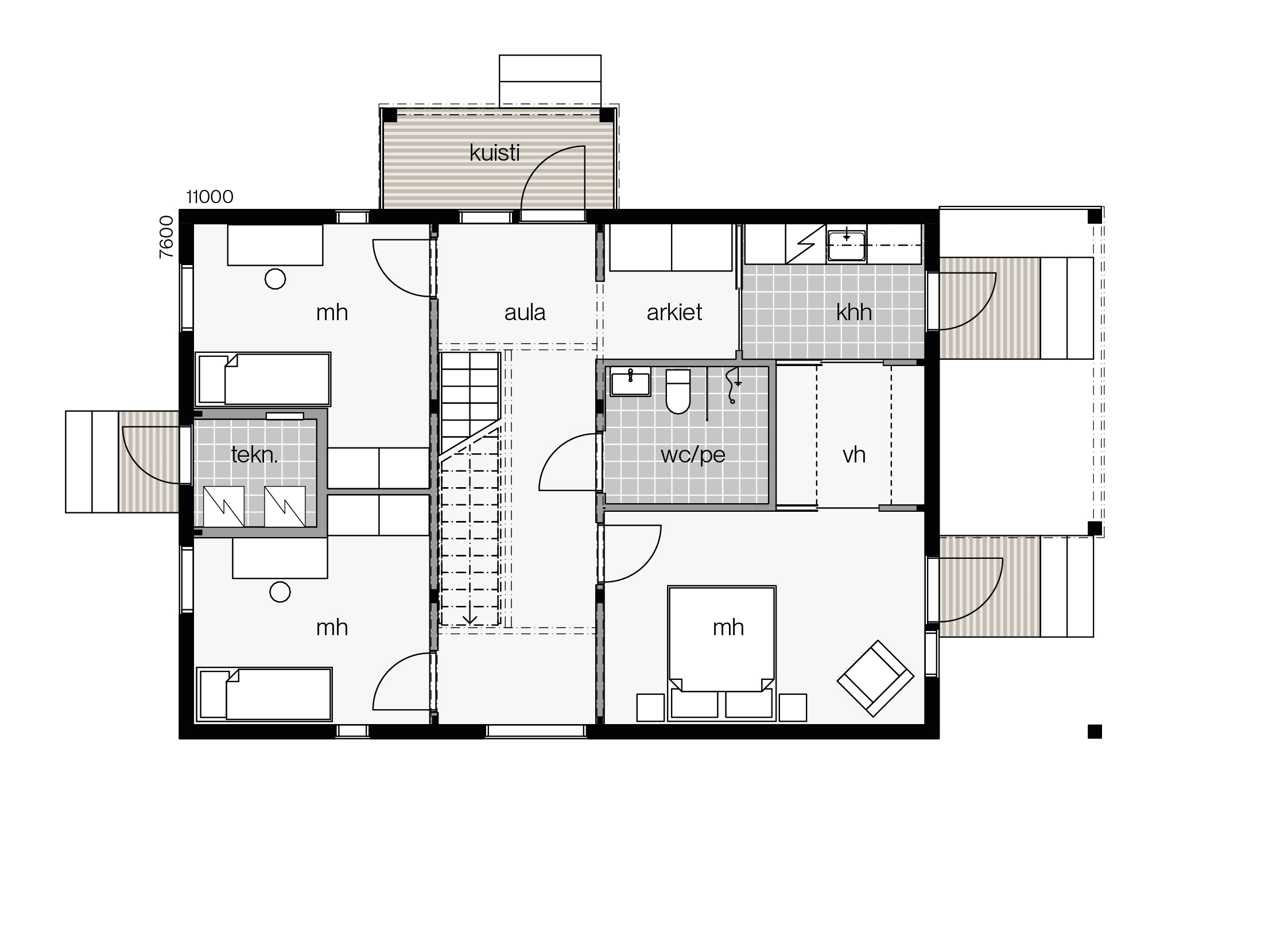 Pihlajarinne 171A floor plan 1