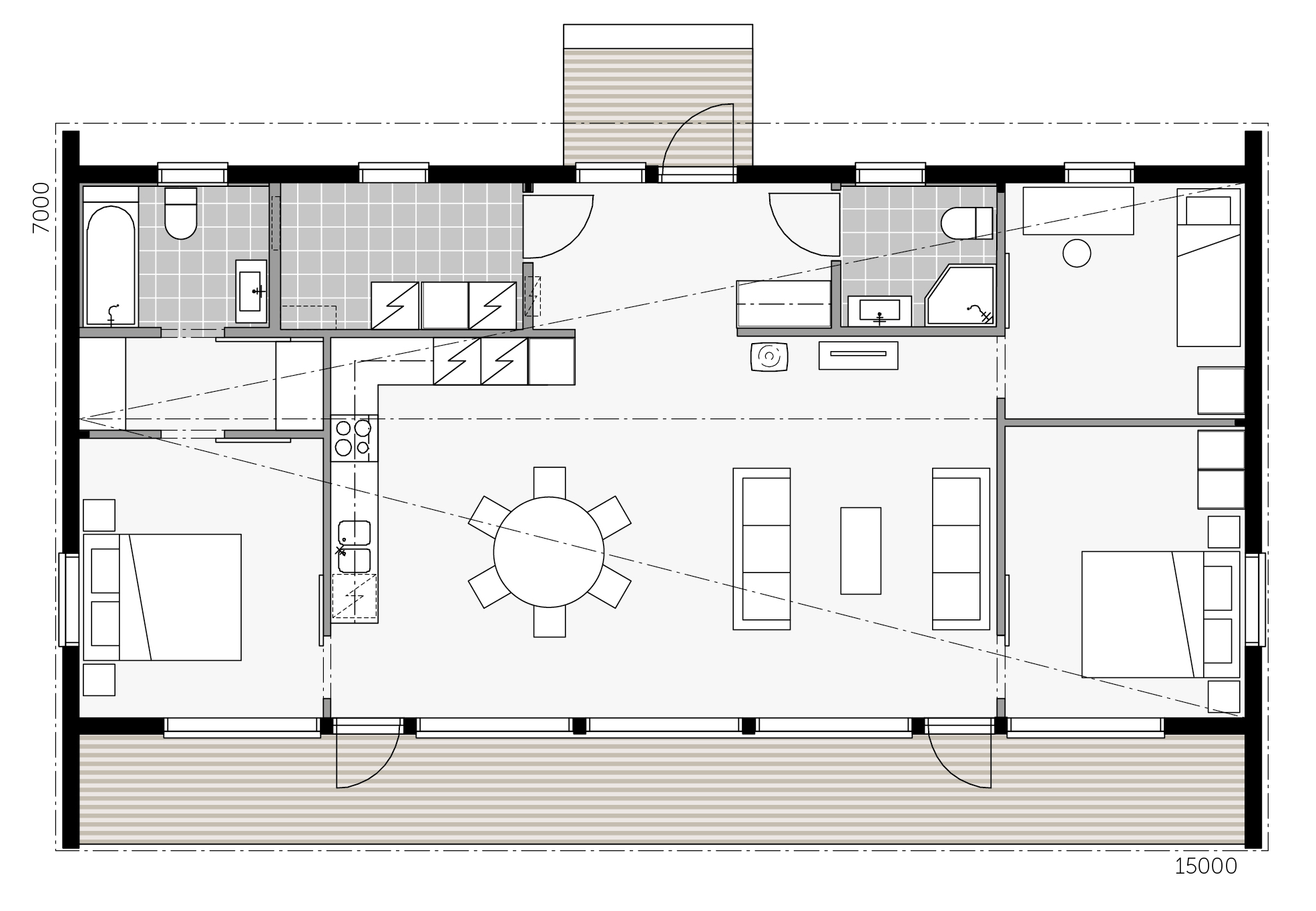Polar Sky 110A floor plan 1