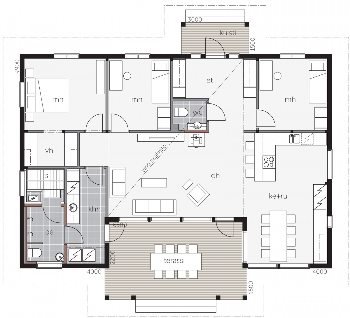 Puistolahti A floor plan 1