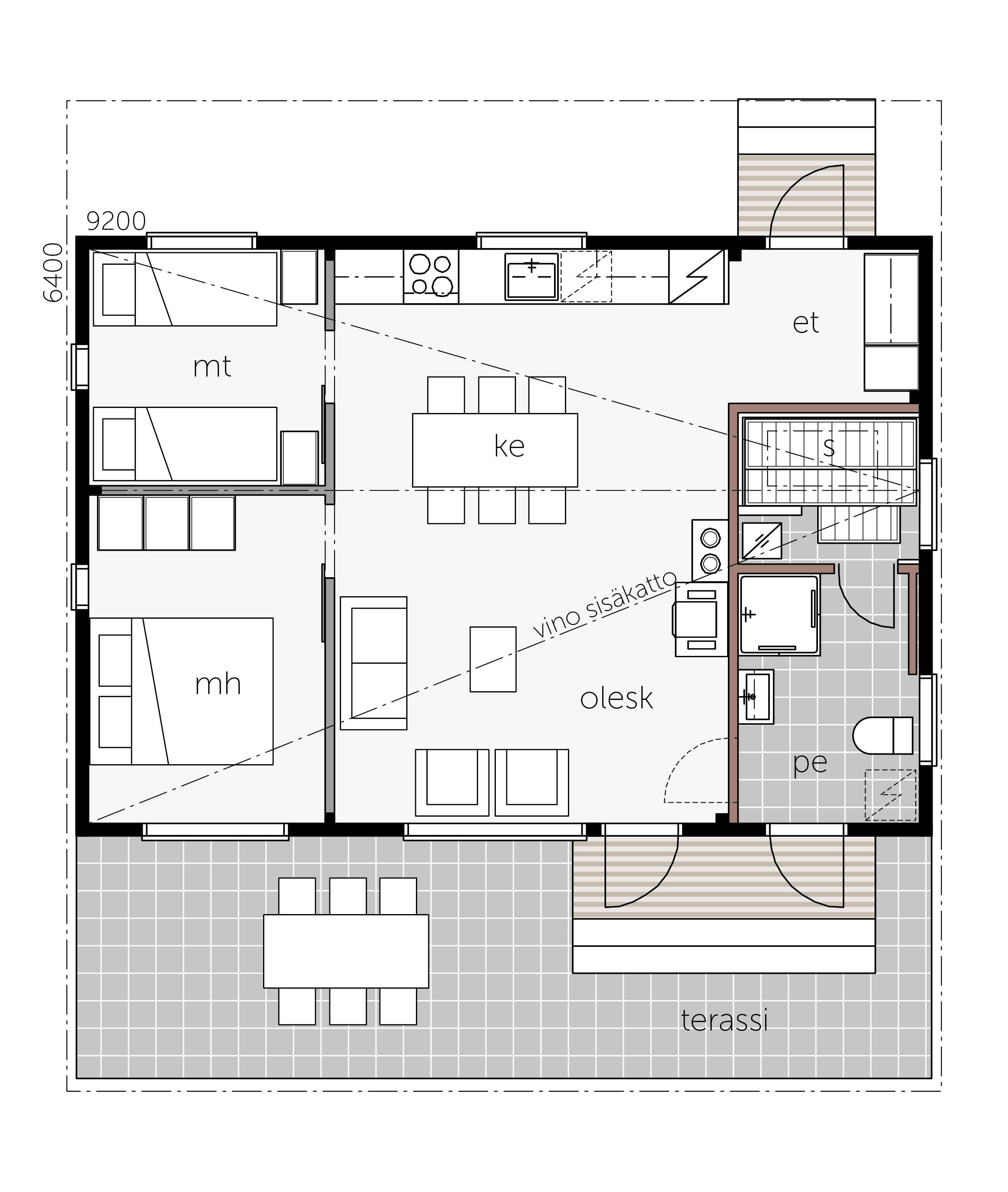 Sky House 60A pohjakuva 1