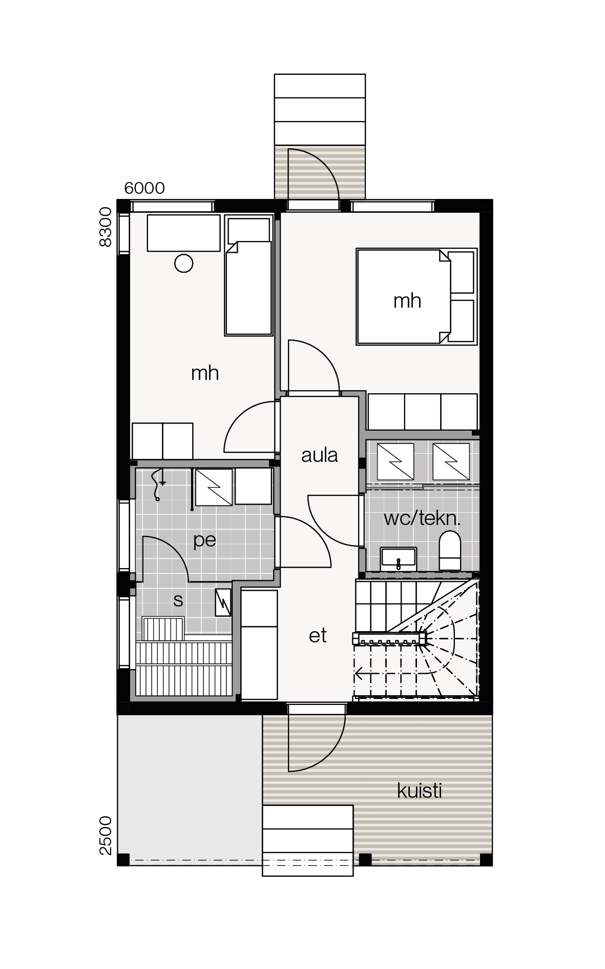 Sky House 102 A1 pohjakuva 1