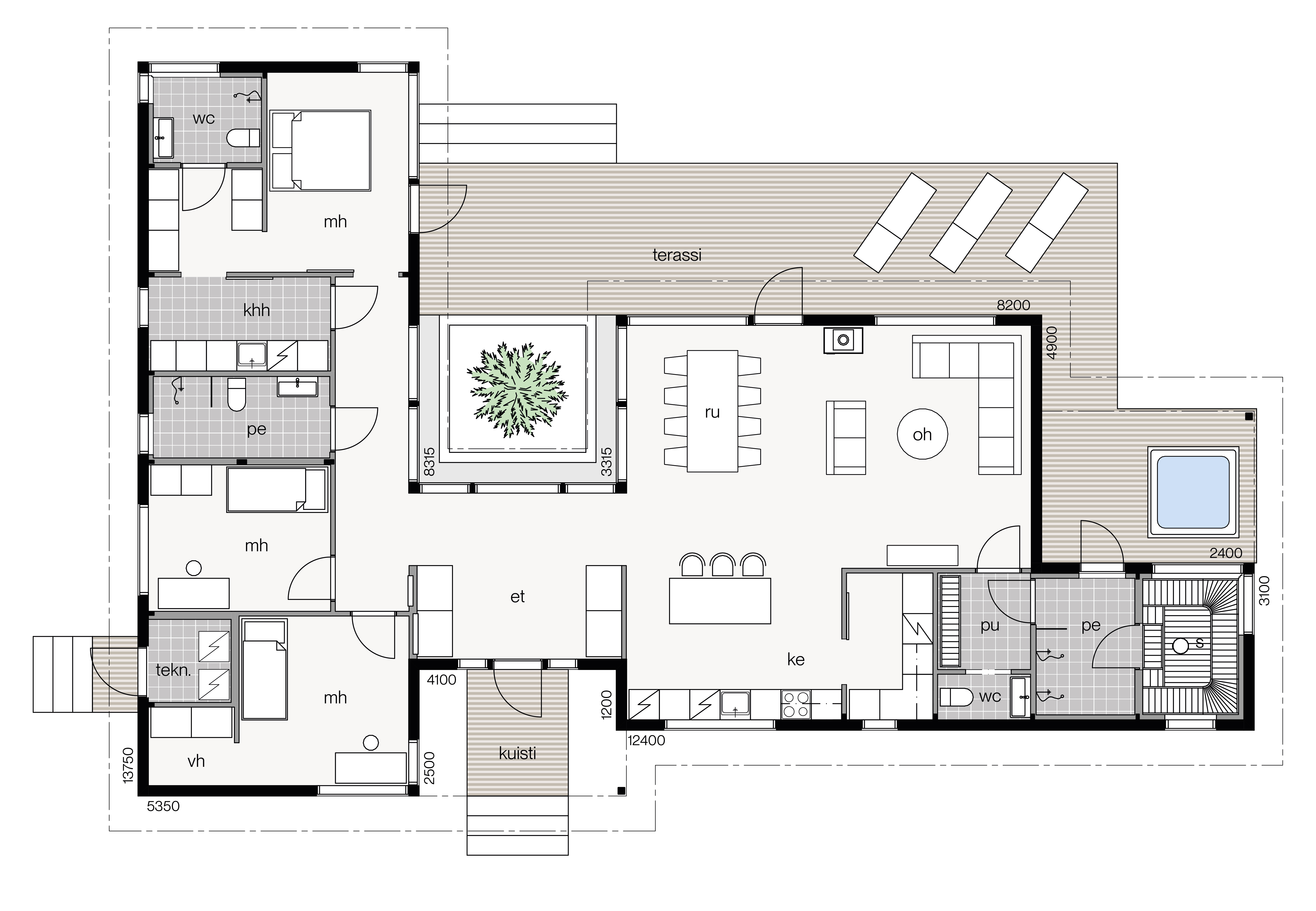 Vehmas 178 floor plan 1