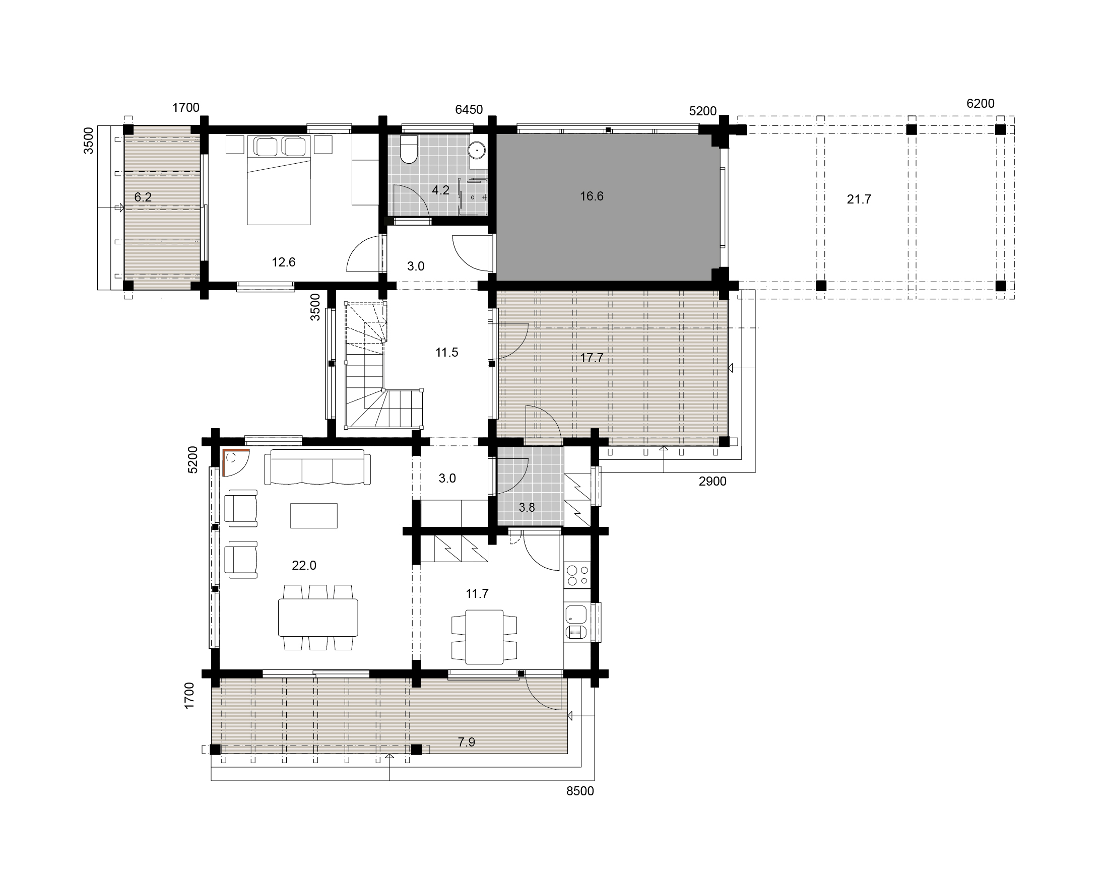 Gladiolus floor plan 1