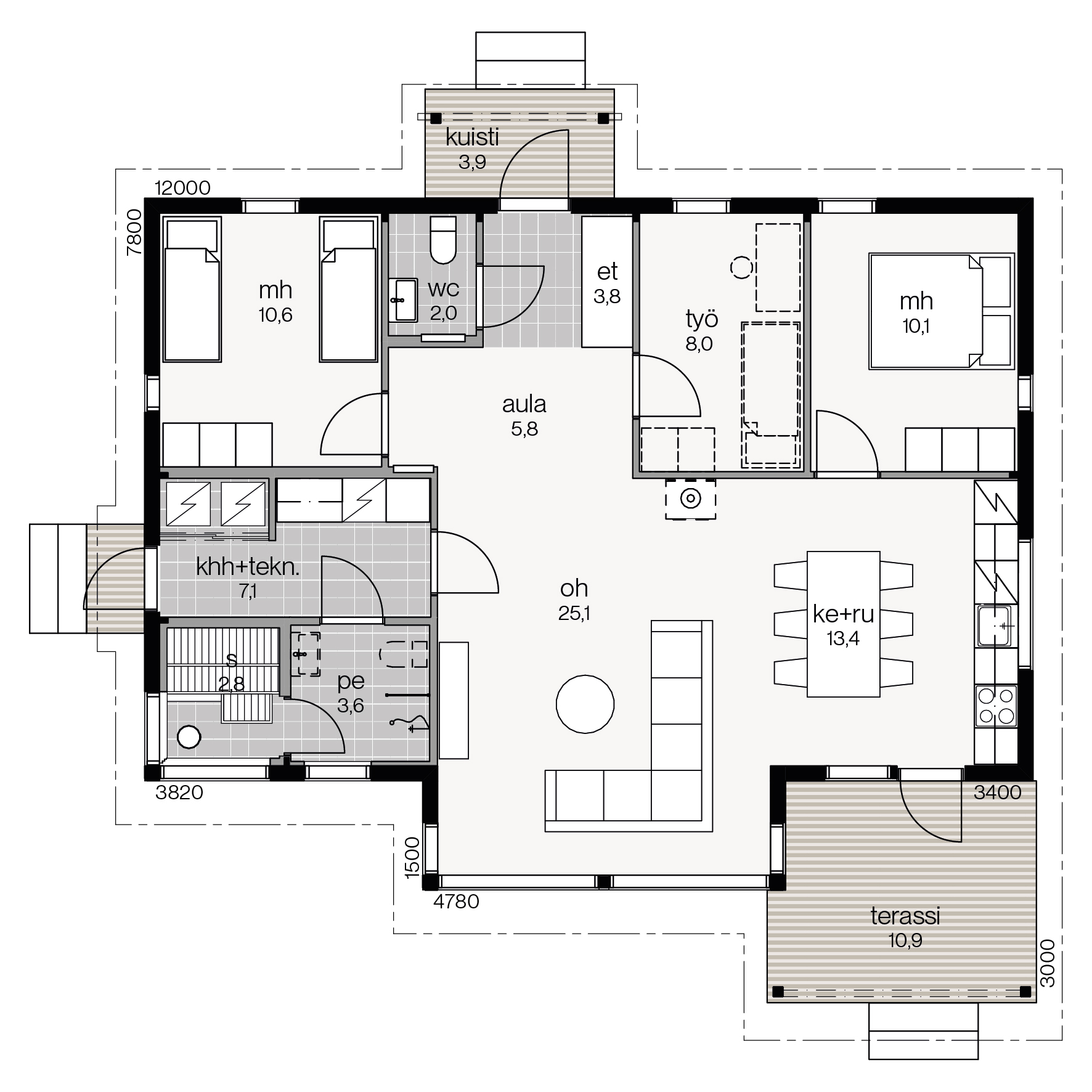 My Villa 105 A pohjakuva 1