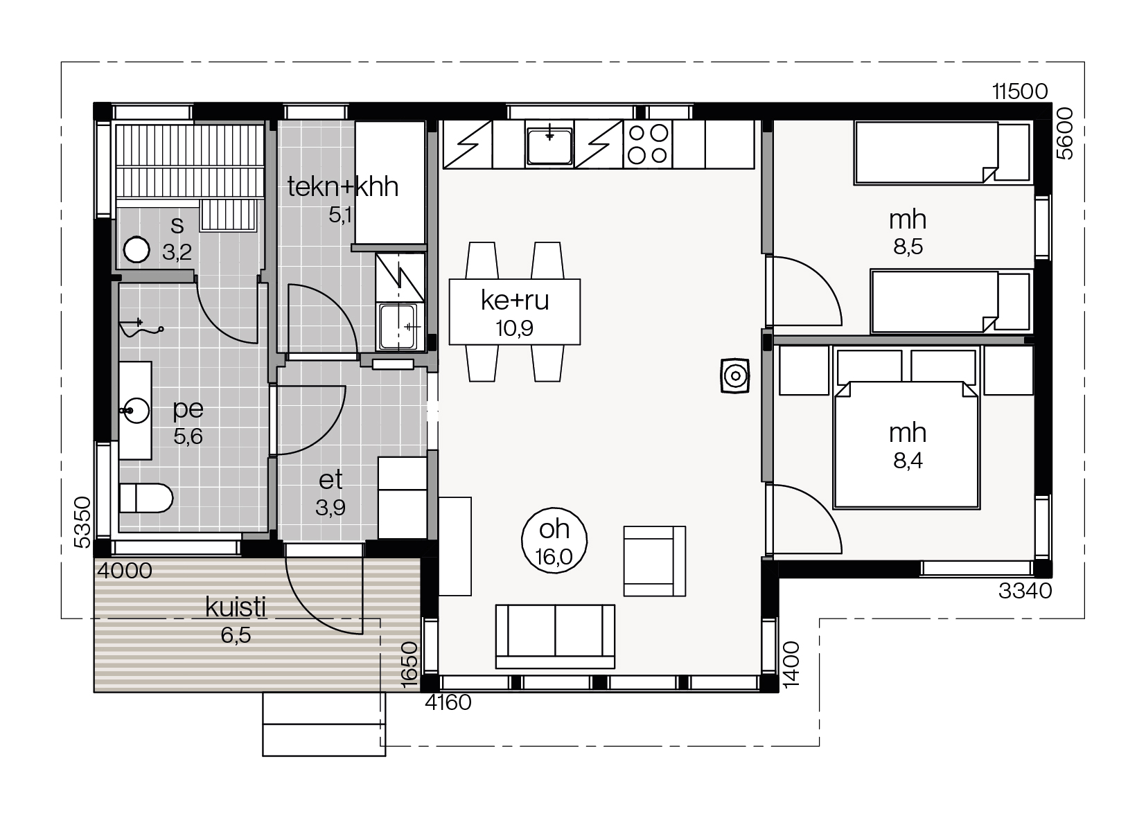 My Villa 73 A pohjakuva 1