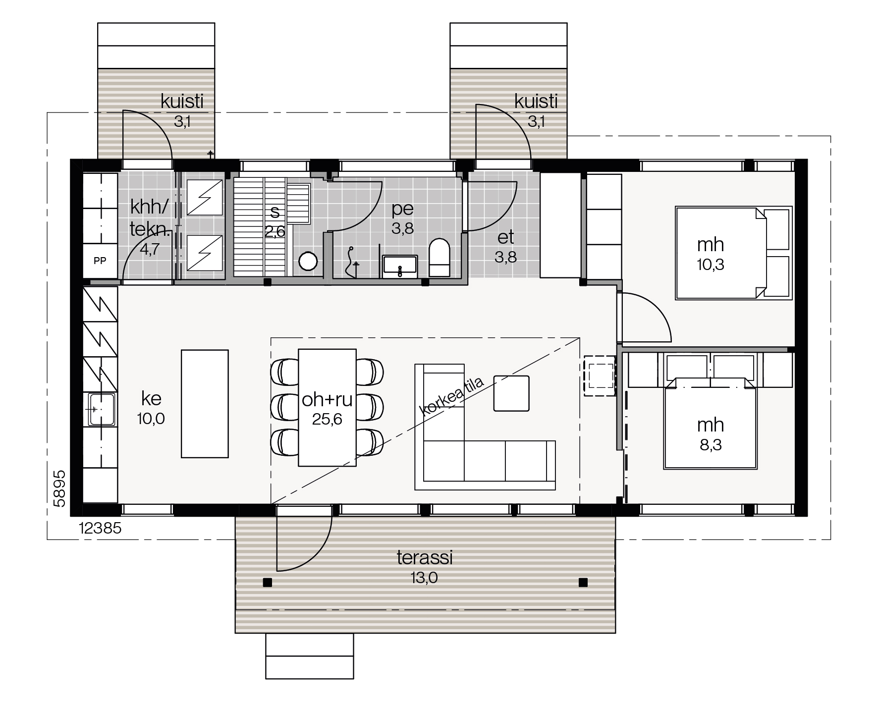 My villa 77 A pohjakuva 1